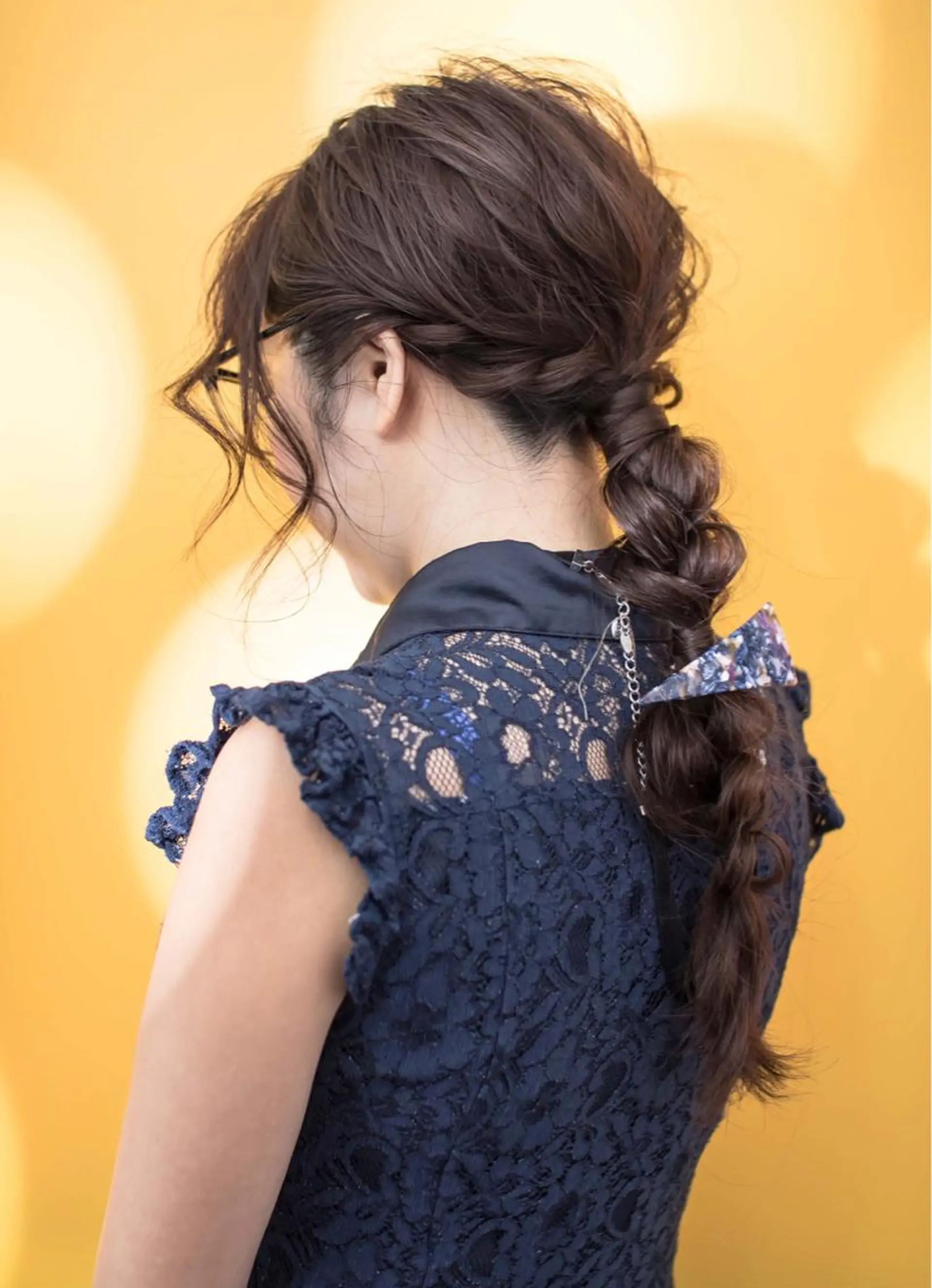 ロング ヘアアレンジ ヘアセット omocha hair salon所属・大嶋 伸吾のヘアスタイル