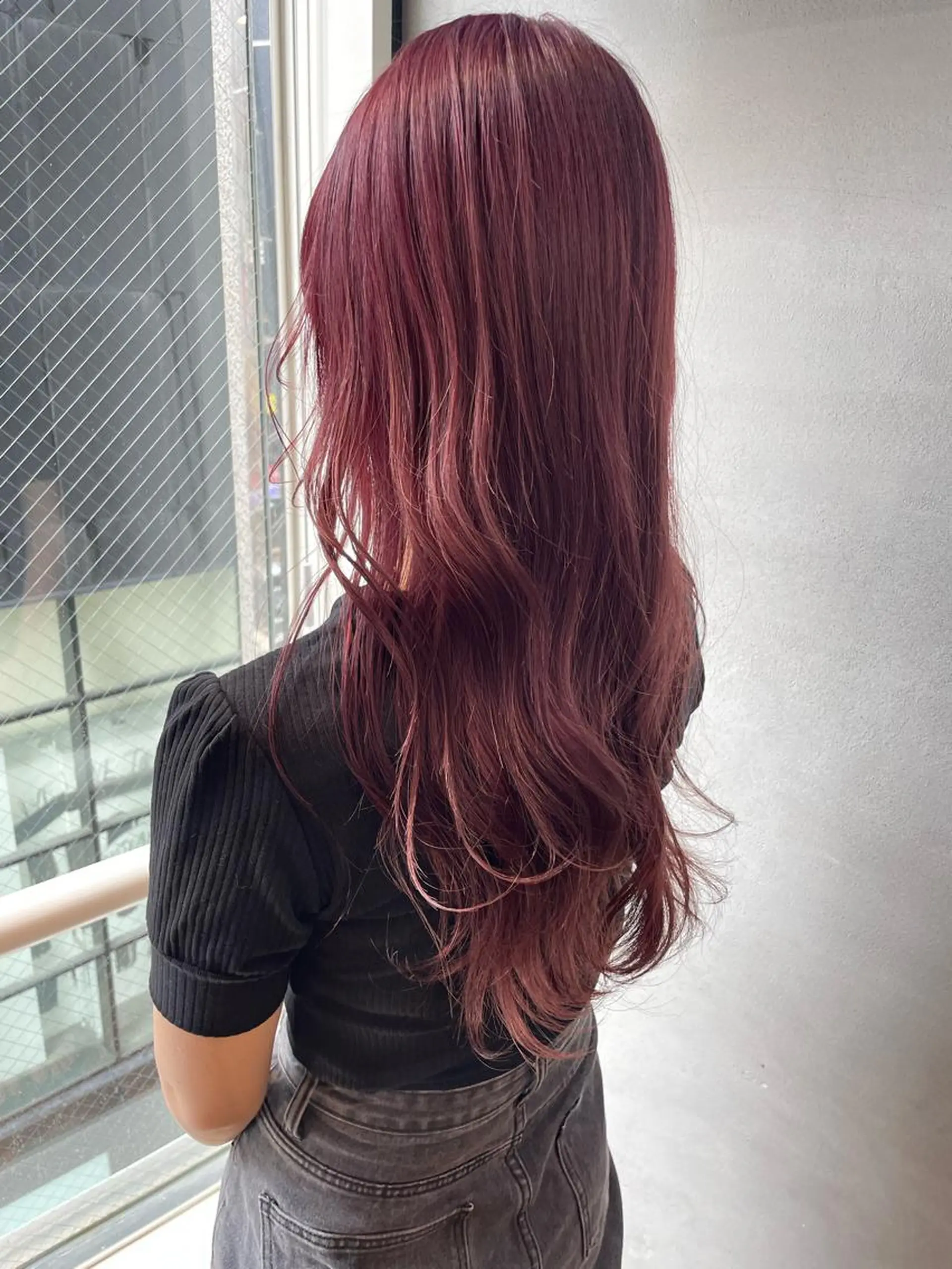 ロング カラー 女性リピ90%🍨 🩷佐藤みずきのヘアスタイル