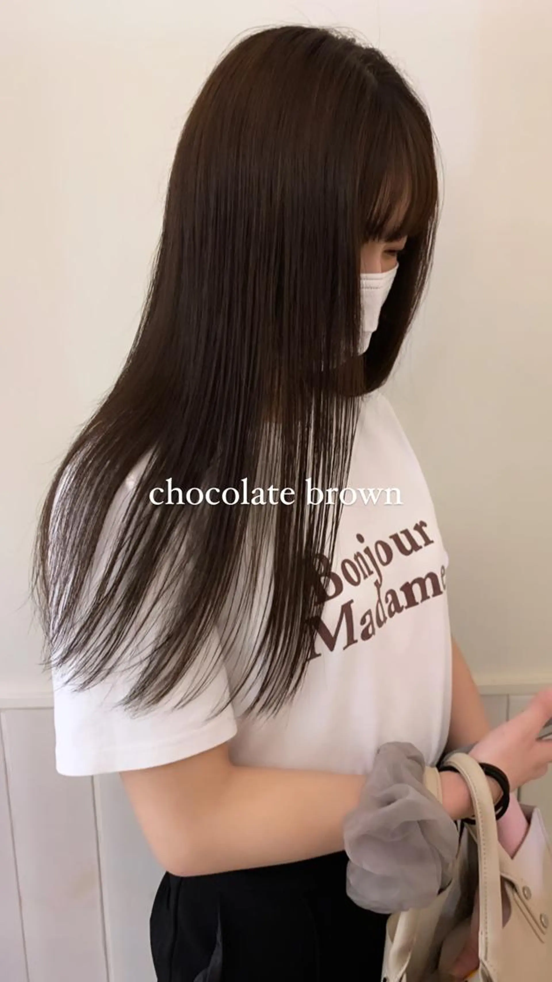 ロング 落合希 Olivebeigeのヘアスタイル