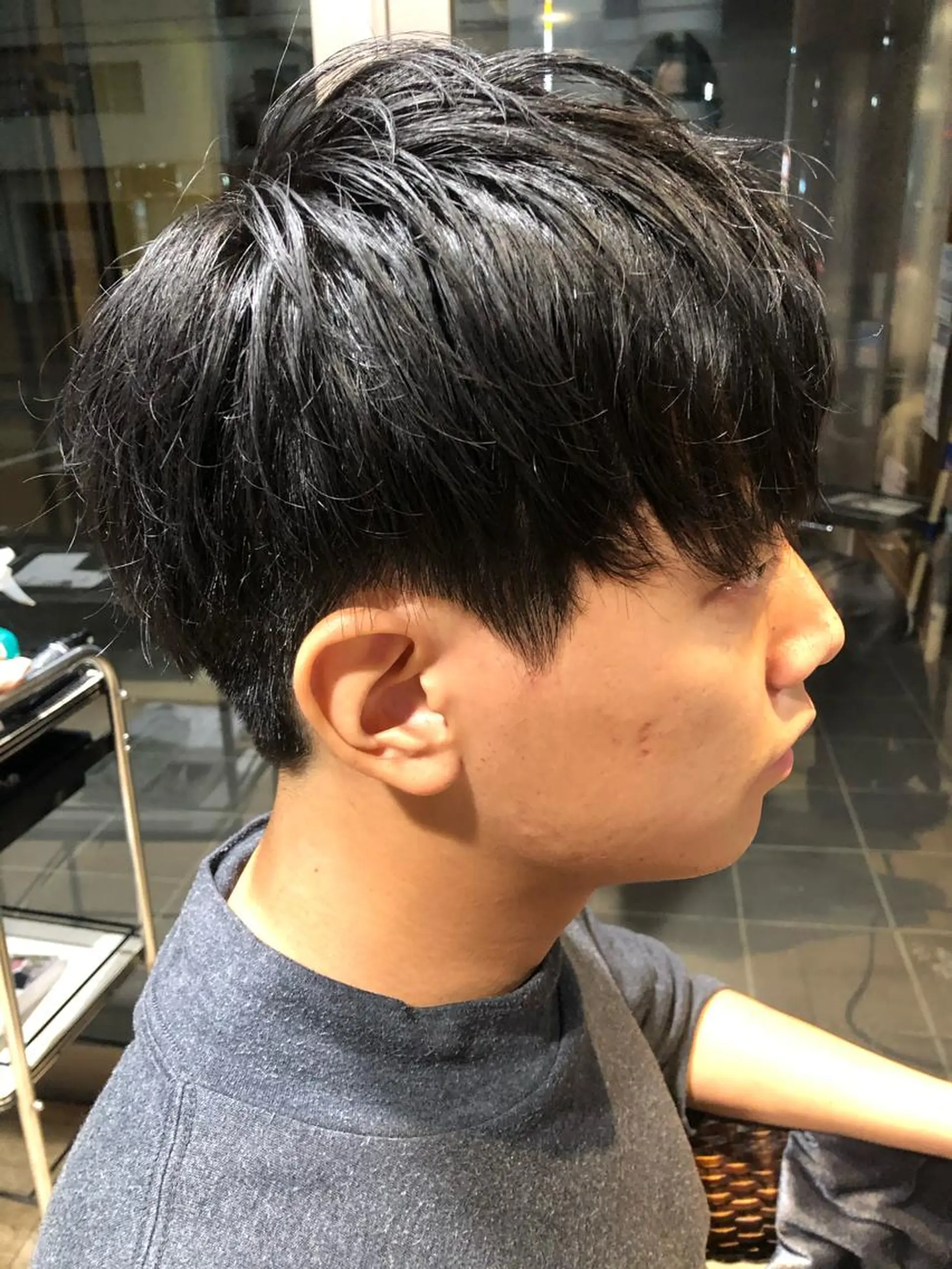 ショート パーマ メンズ パーマ/ハイトーン スパイキー/神田正紀のヘアスタイル