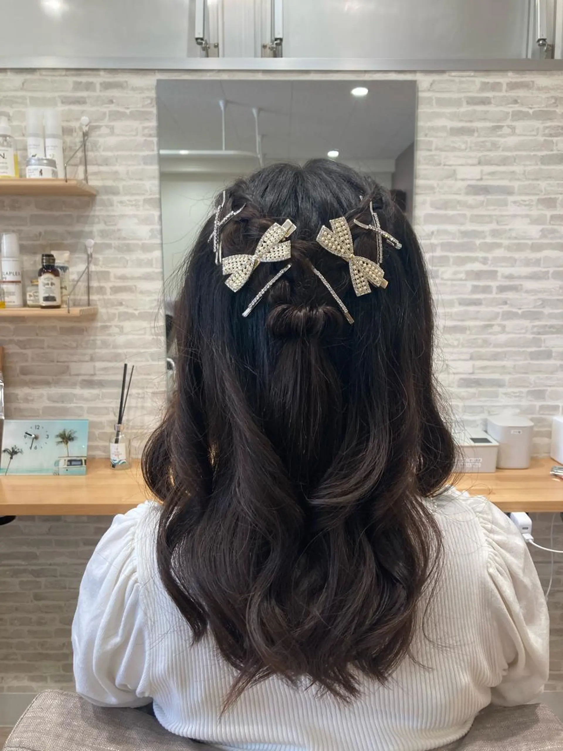 ヘアアレンジ ハーフアップ ヘアセット Gypsoly ☺︎ゆきのその他イメージ