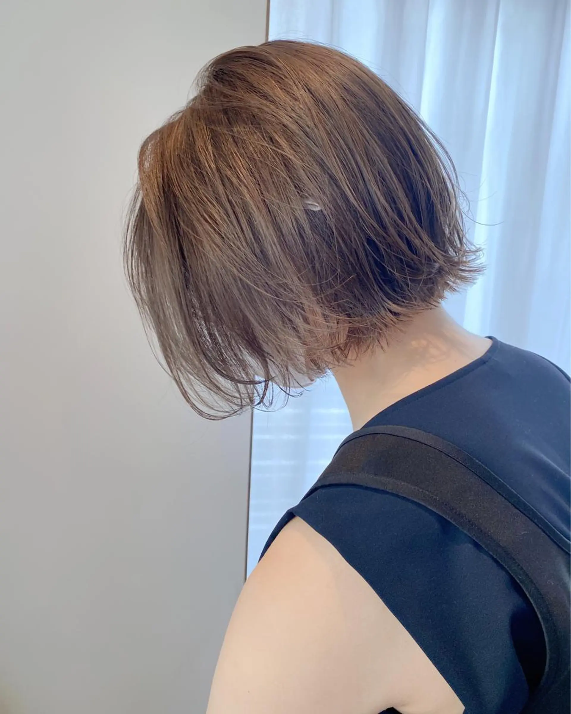 ショート カラー ヘアアレンジ ハイライトカラー ハイライト Nancy所属・束感まつげ❤︎ あみのマツエク・マツパデザイン