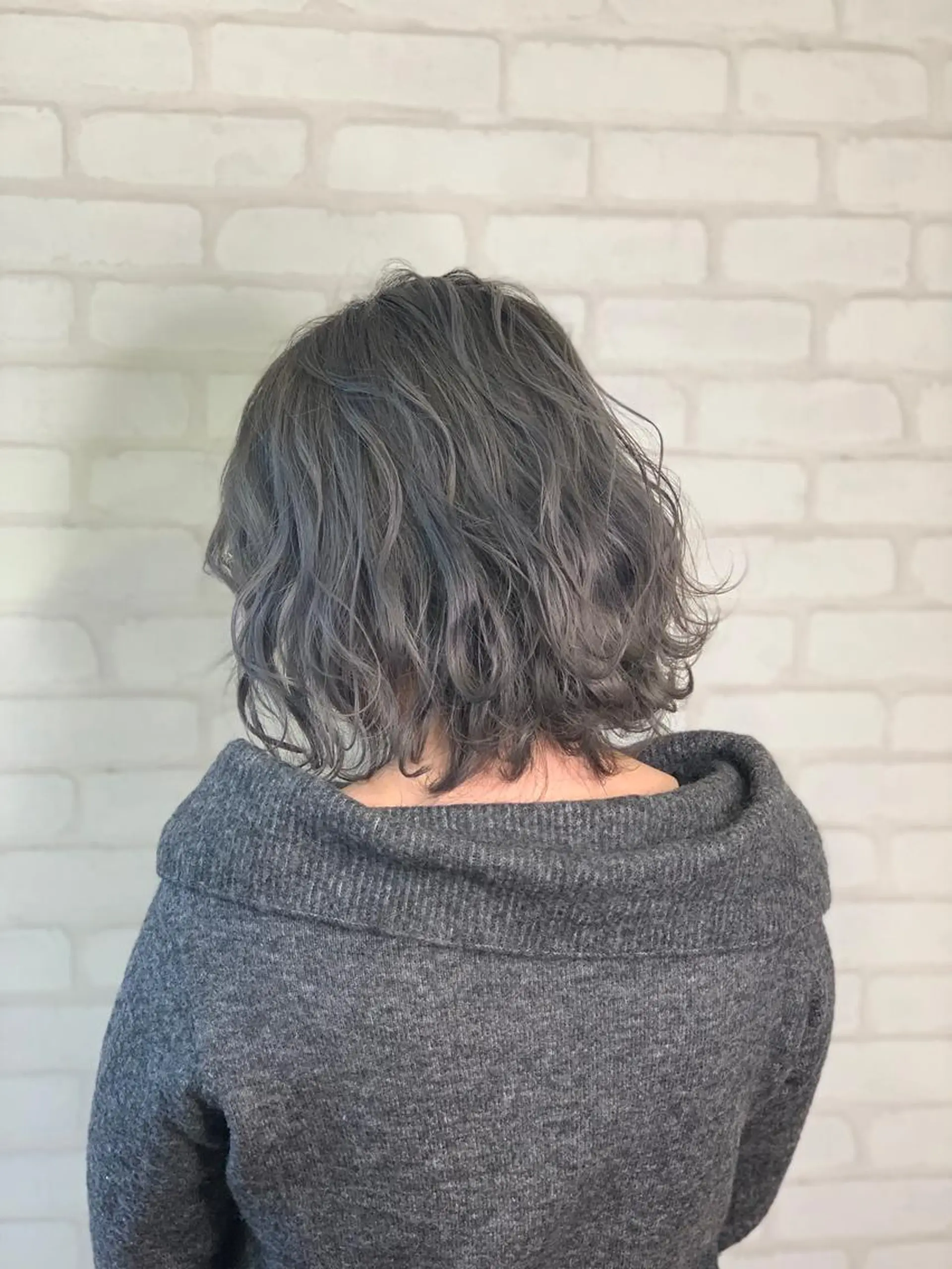 ミディアム カラー ブルーカラー ブルージュ 透明感カラー グラデーションカラー グレージュ カット ヘアカラー トリートメント ✨艶髪✨透明感✨ 山内大樹のヘアスタイル