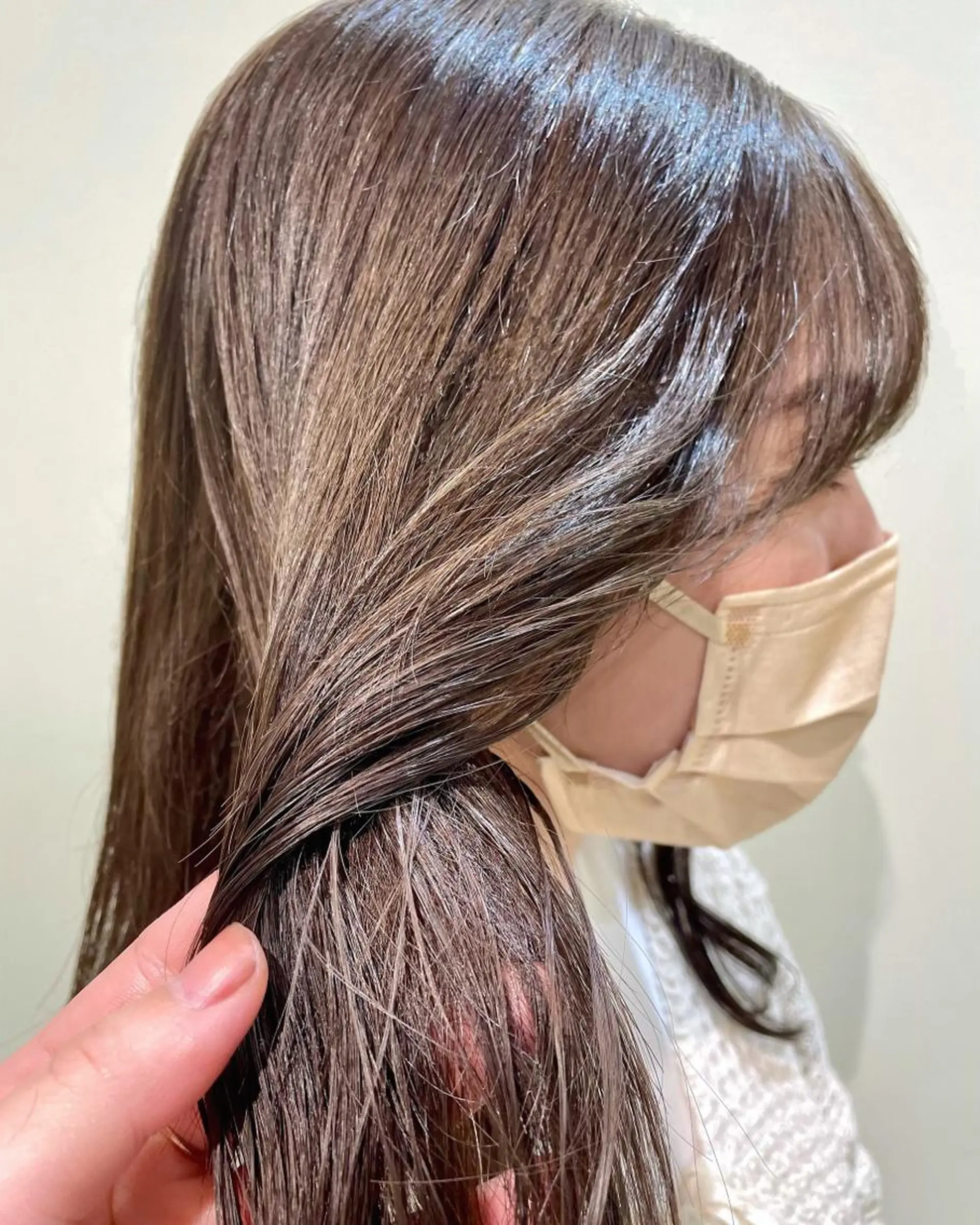 ロング カラー ベージュカラー カラー/レイヤー/ 髪質改善/PAAQのヘアスタイル