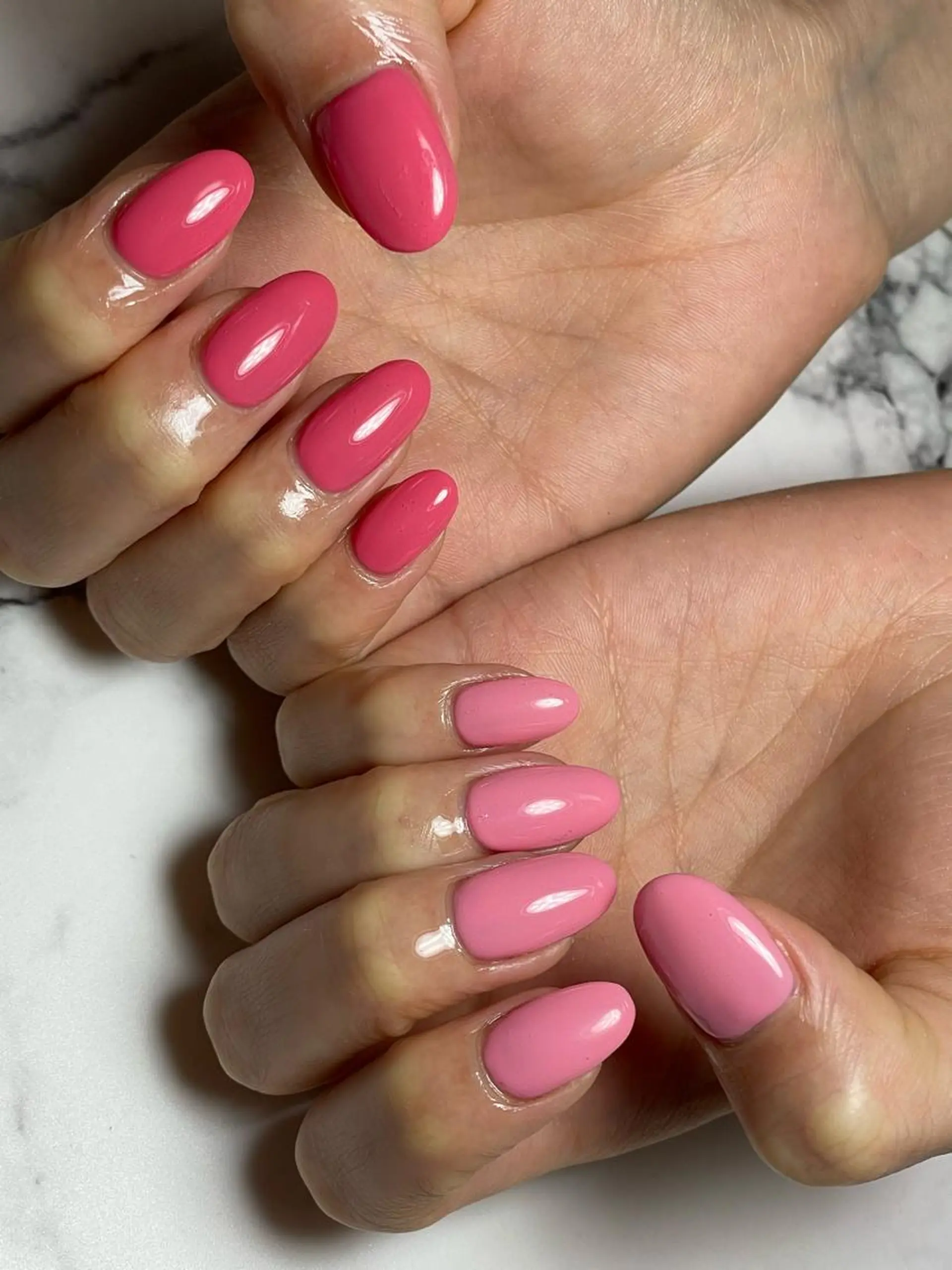 ネイル ワンカラーネイル 春ネイル private salon NIKOのネイルデザイン