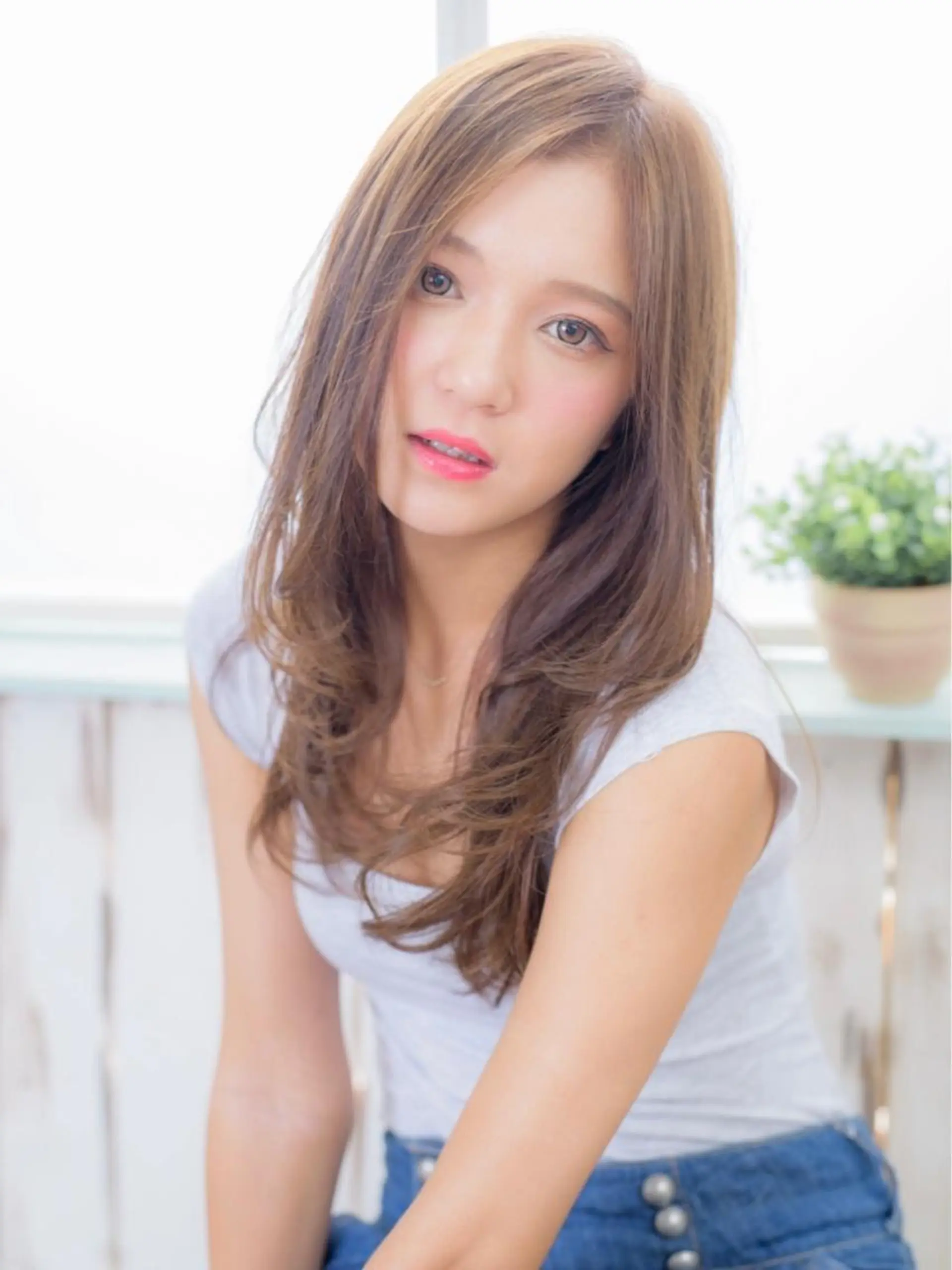 ロング カラー オーガニックカラー トリートメント 酸熱トリートメント/ 髪質改善🌟玉井香奈のヘアスタイル