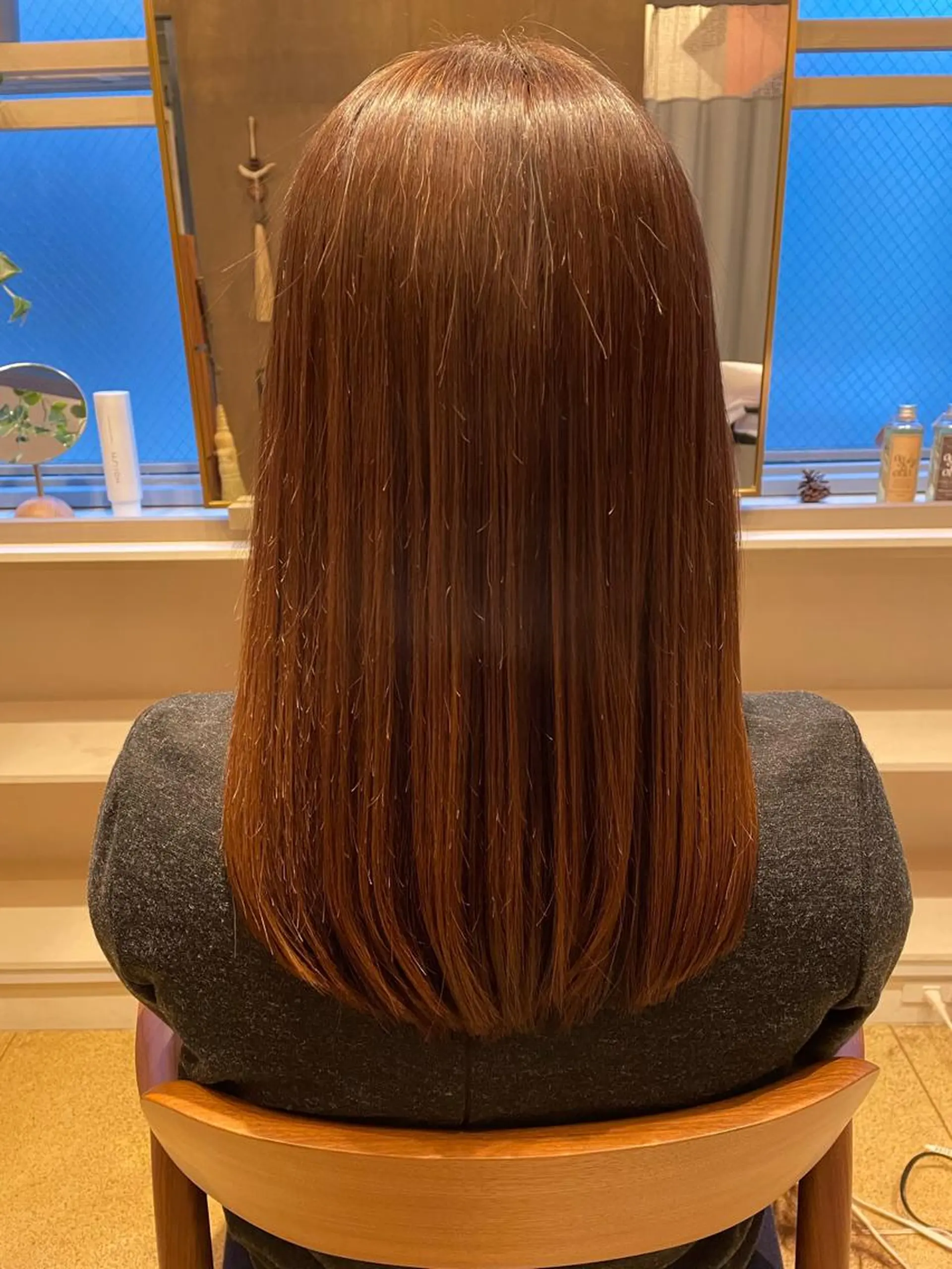 ロング カラー 【髪質改善】【美髪】 【ツヤ髪】ほしのちりのヘアスタイル