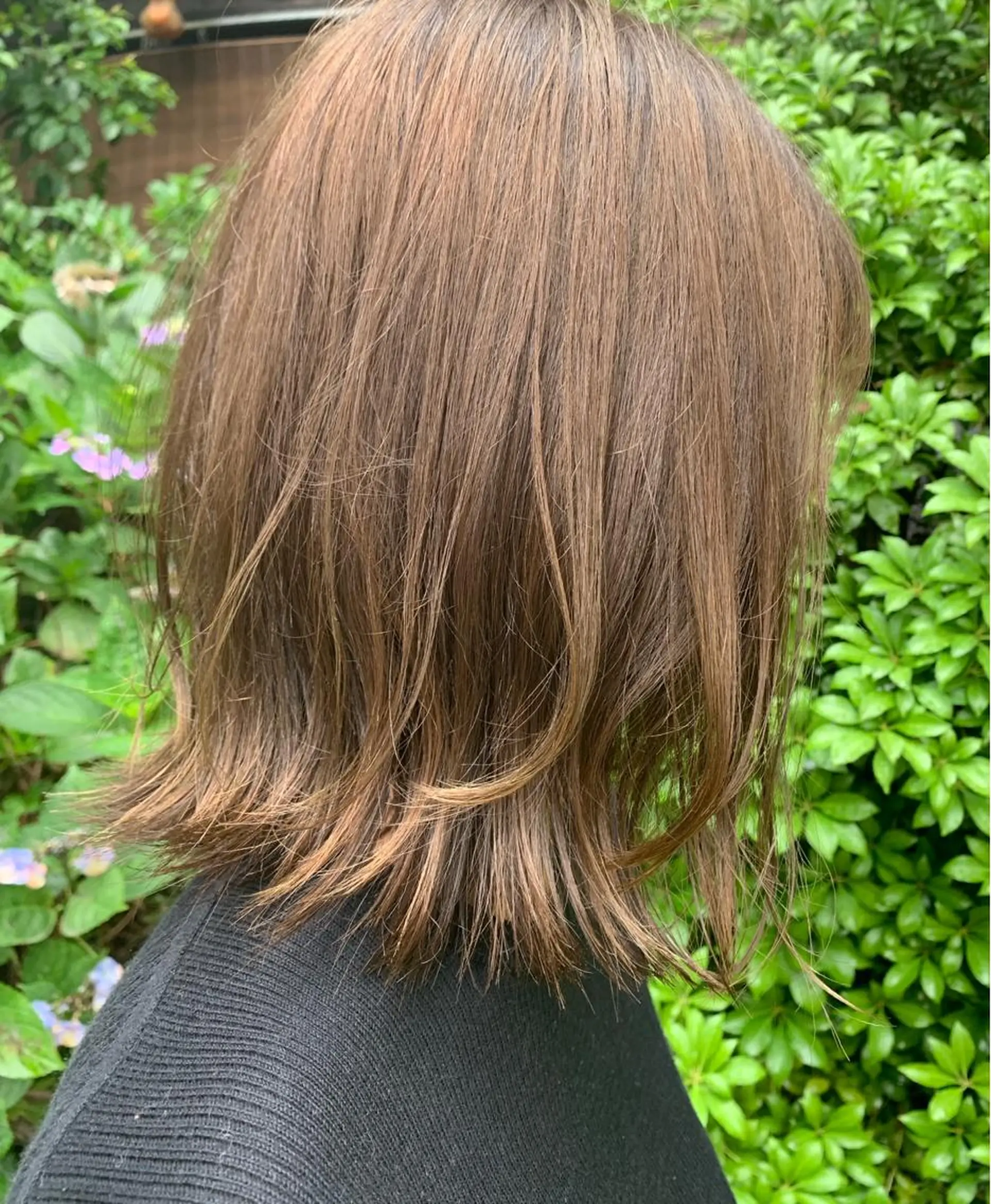 ミディアム 斉藤 未佳のヘアスタイル