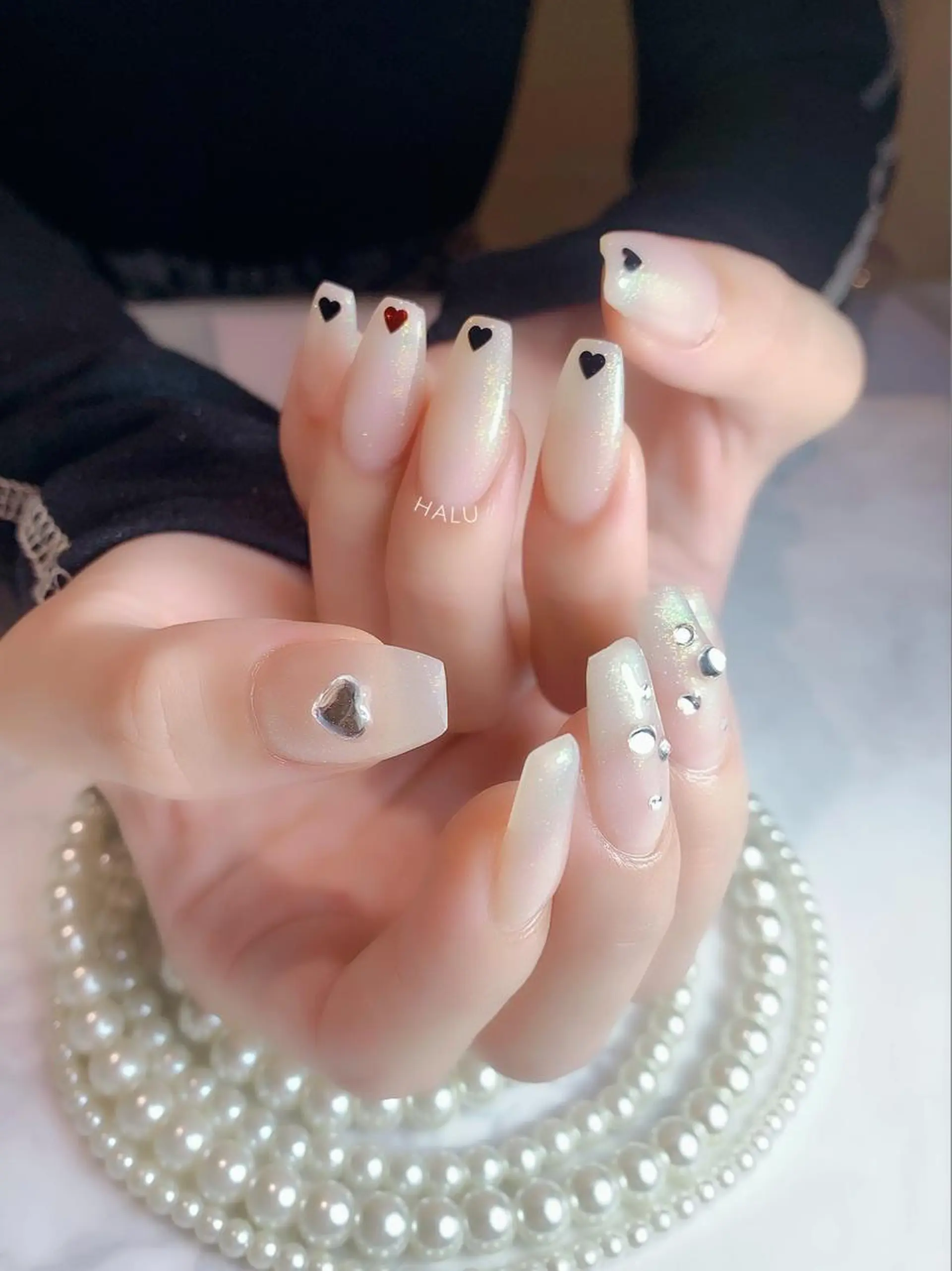 ネイル ハート HALU ハルのネイルデザイン
