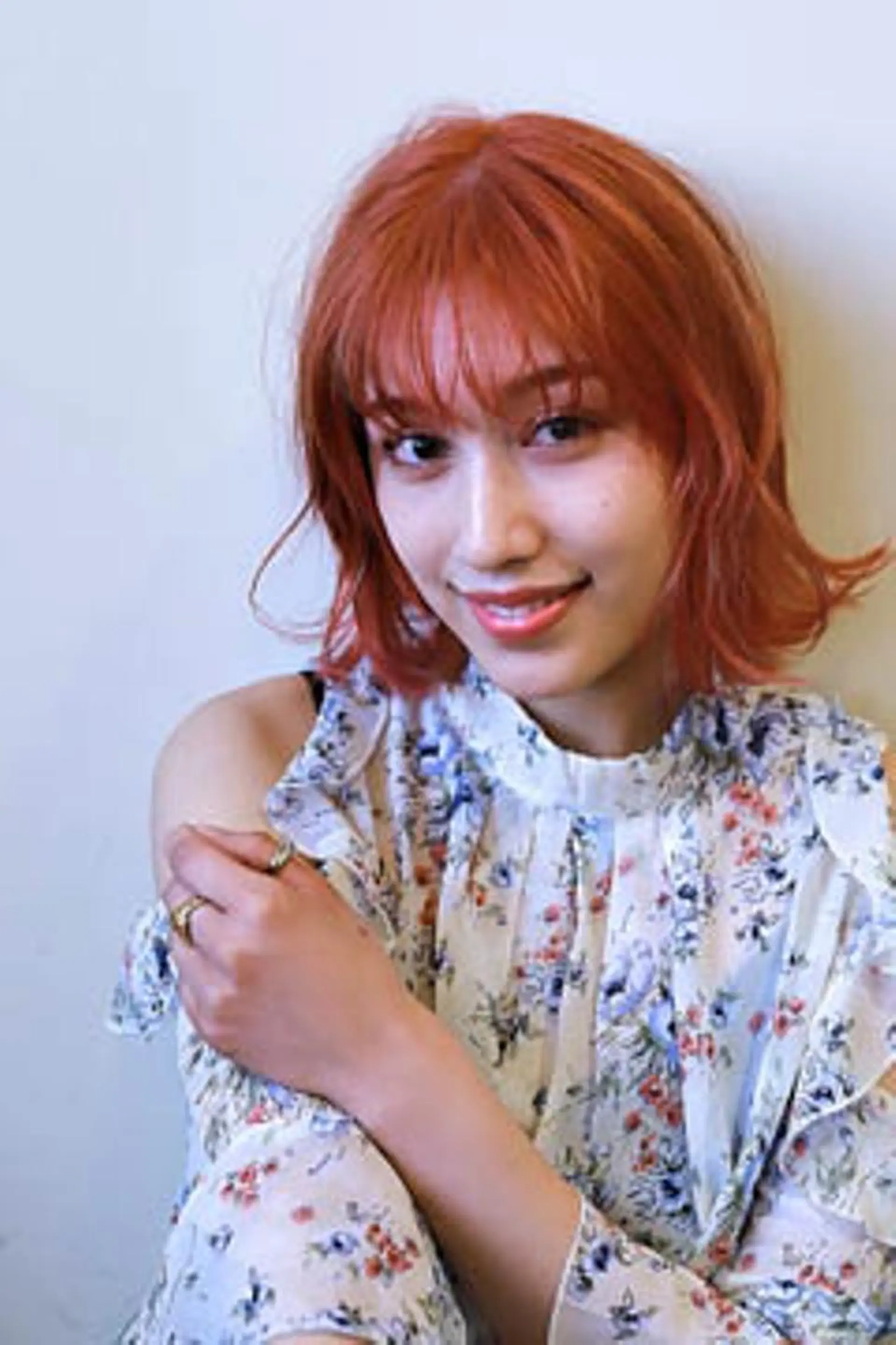 ミディアム カラー ヘアカラー 髪質改善shoma mikiのヘアスタイル