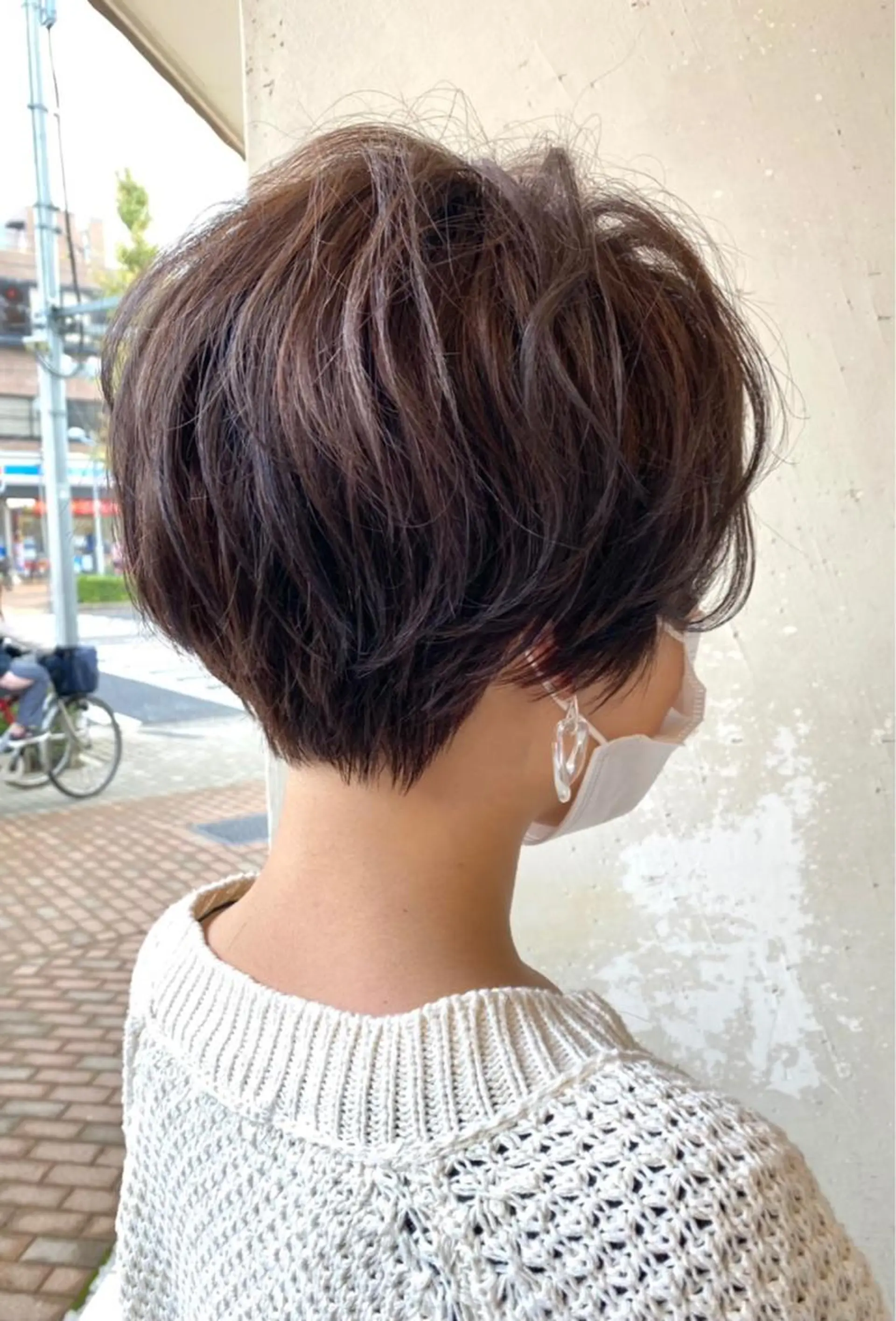 ショート amie by afloat(エイミーバイアフロート)所属・井上 日菜乃のヘアスタイル