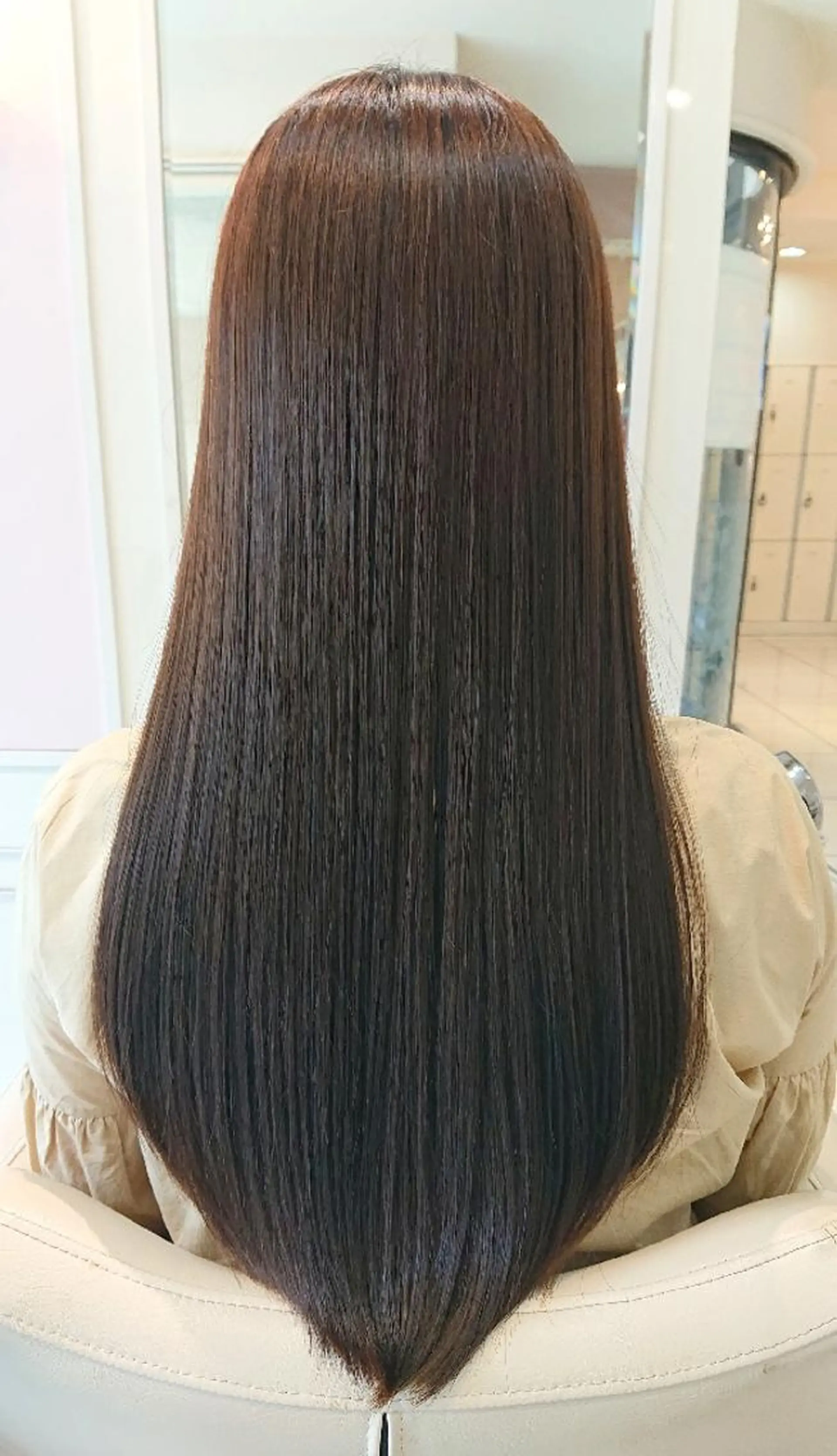 ロング 縮毛矯正 トリートメント 高橋 佑のヘアスタイル