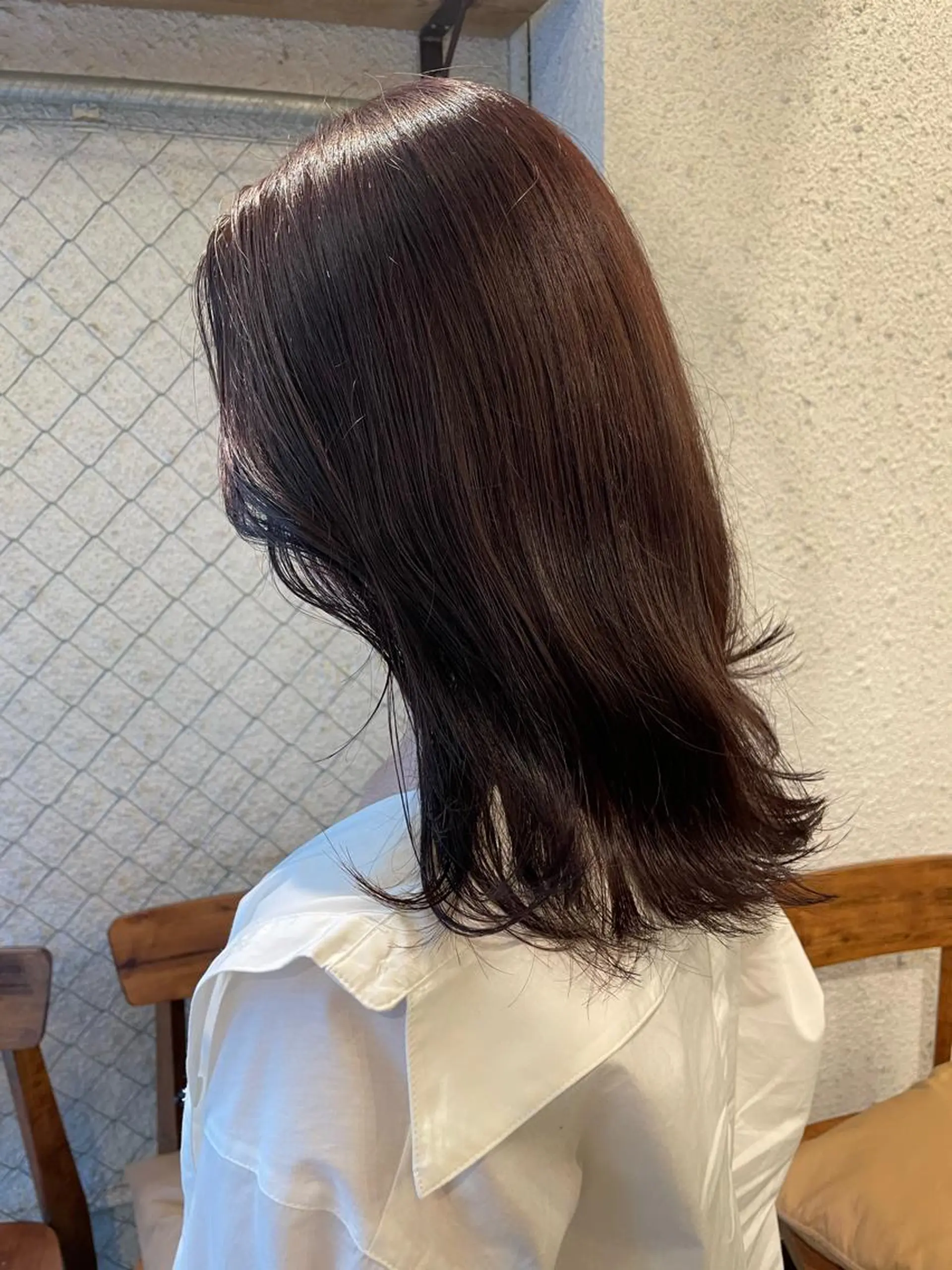 セミロング カラー カット ヘアカラー トリートメント SALOWIN下北沢所属・hazuki 🌝のヘアスタイル