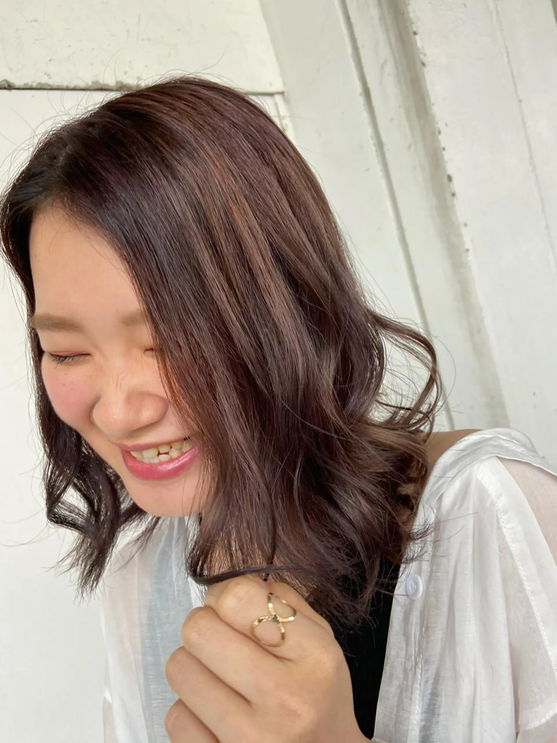 ミディアム nico🏁 rihoのヘアスタイル