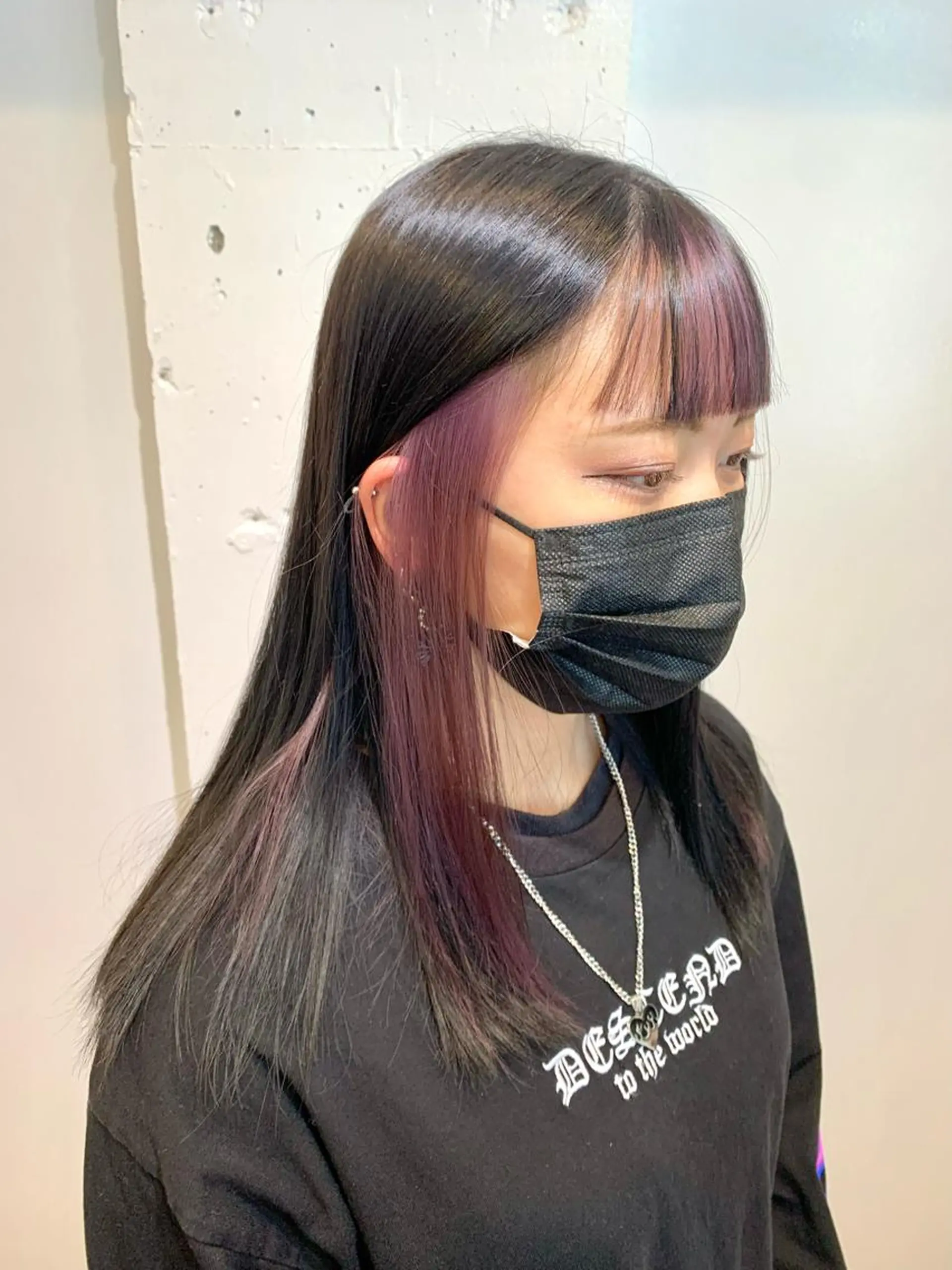 ロング カラー ヘアアレンジ ヘアカラー トリートメント 🎀暖色カラー🎀 ♡yurika♡のヘアスタイル