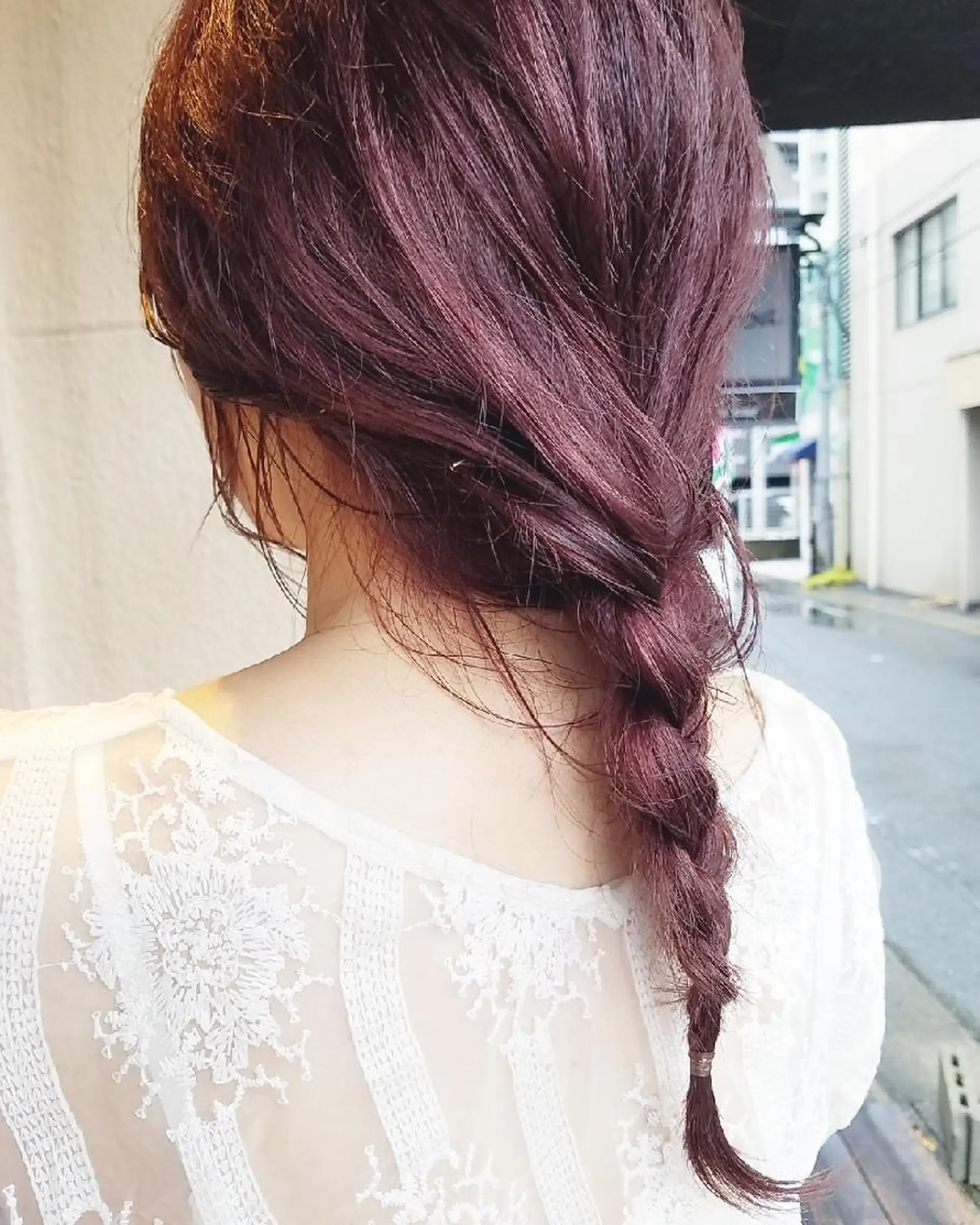 カラー 🙃 透明感カラー/ボブのヘアスタイル