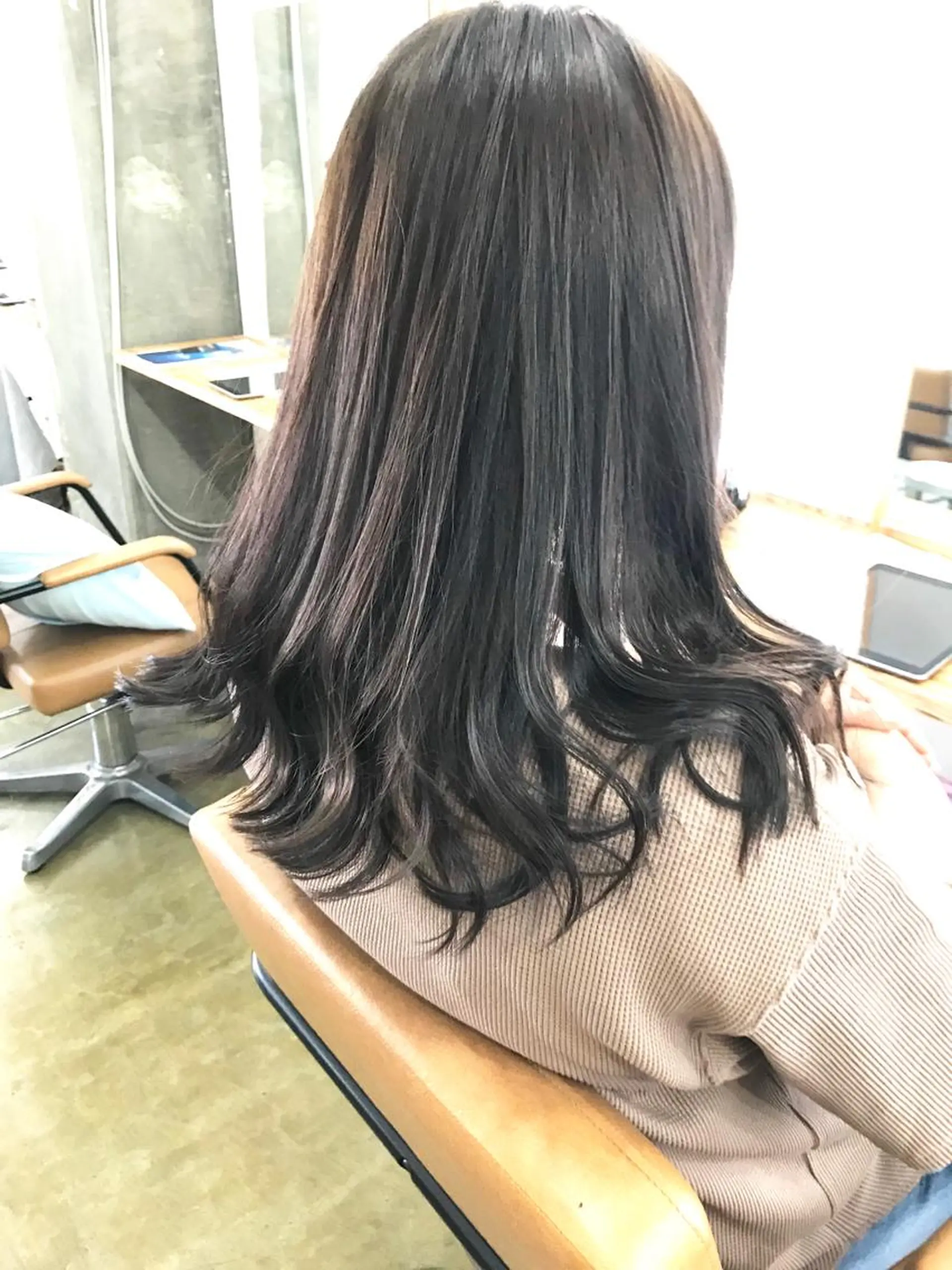 セミロング カラー 💎髪質改善💎 デザイナーshinのヘアスタイル