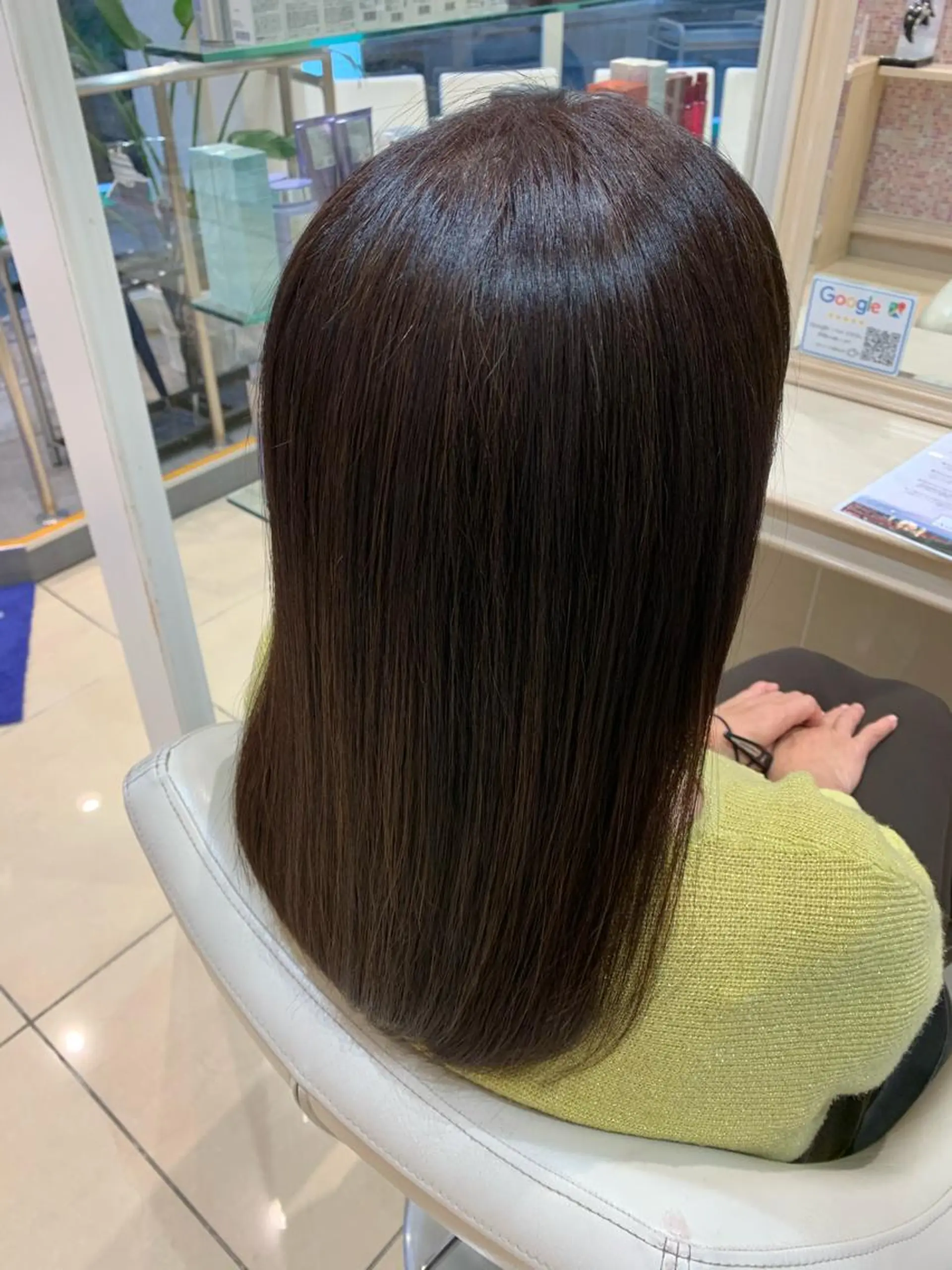 ミディアム ツヤ髪🌈髪質改善 🌈ナカゴシのヘアスタイル