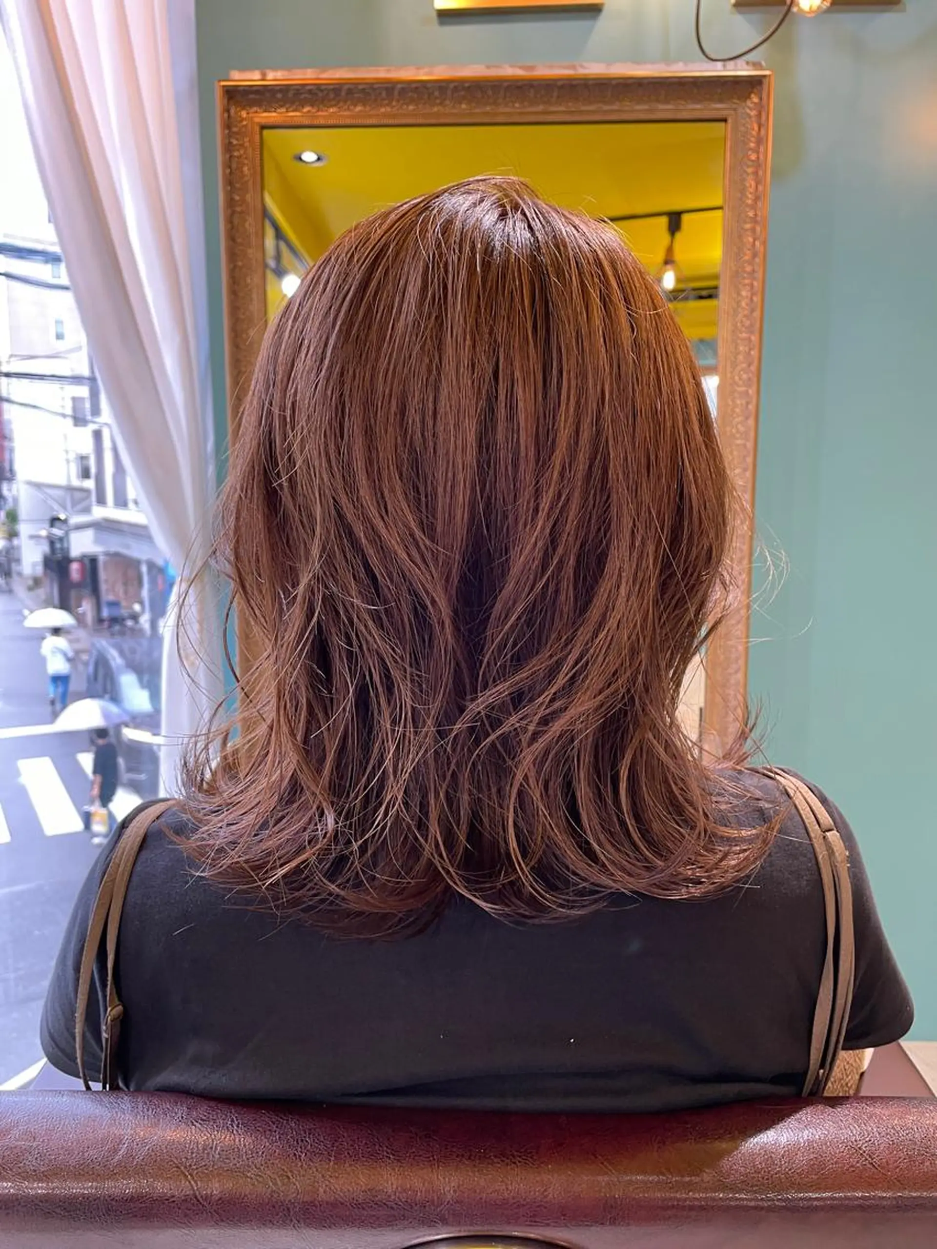 ミディアム カラー アッシュ Share  Salon  Reco【GARDEN】所属・末石 智のヘアスタイル