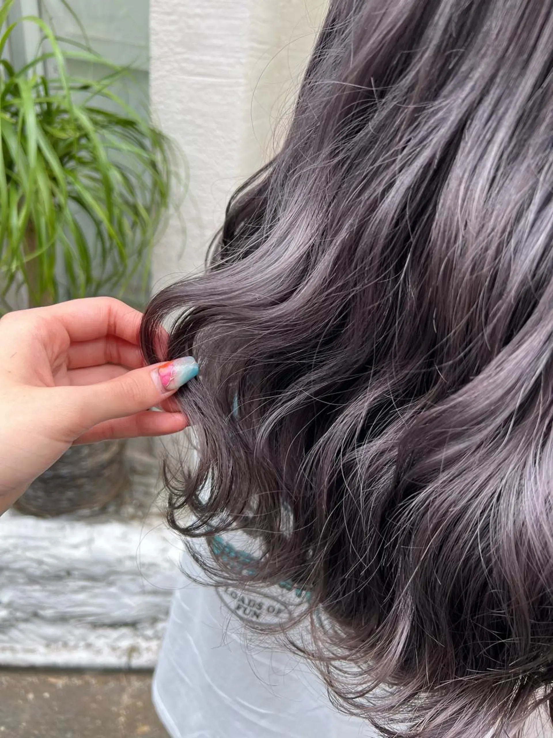 ロング カラー ブリーチ カット ヘアカラー uros.所属・メンズパーマ/ エクステ🌞セナのヘアスタイル