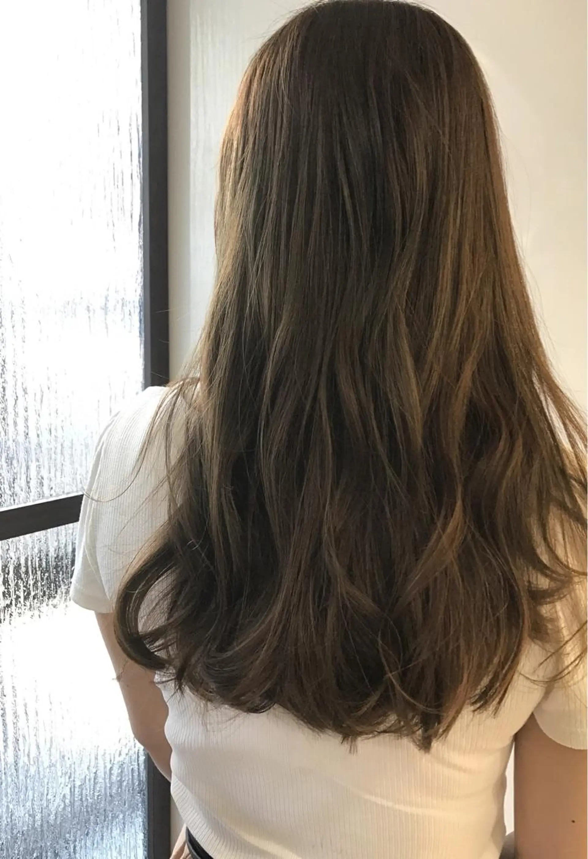 ロング カラー ハイライトカラー 外国人風カラー ハイライト 二宮 早智子のヘアスタイル