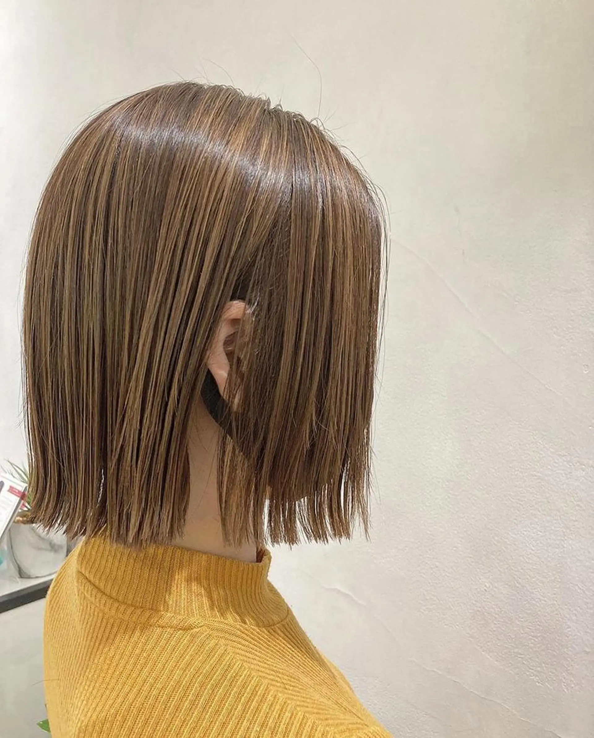 ショート カラー ヘアアレンジ ボブ 外ハネヘア エグチ アキラのヘアスタイル