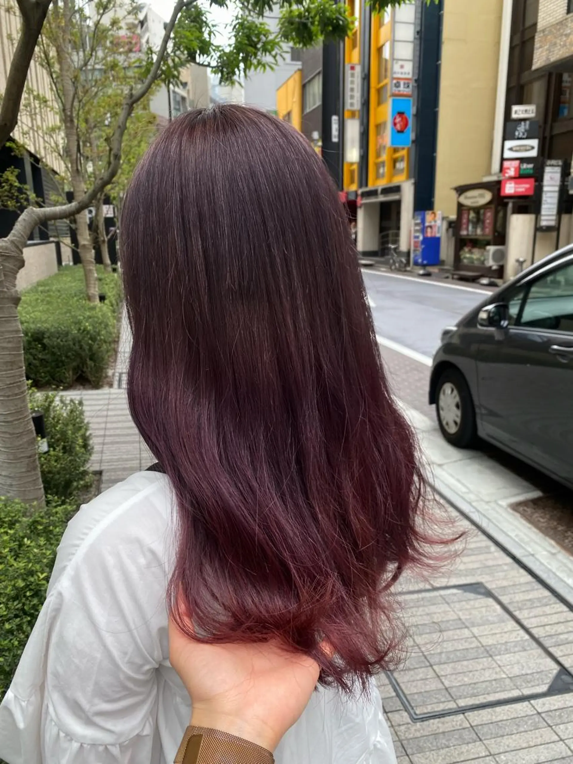 ロング カラー ハイトーン特化サロン 🍑momo🍑のヘアスタイル