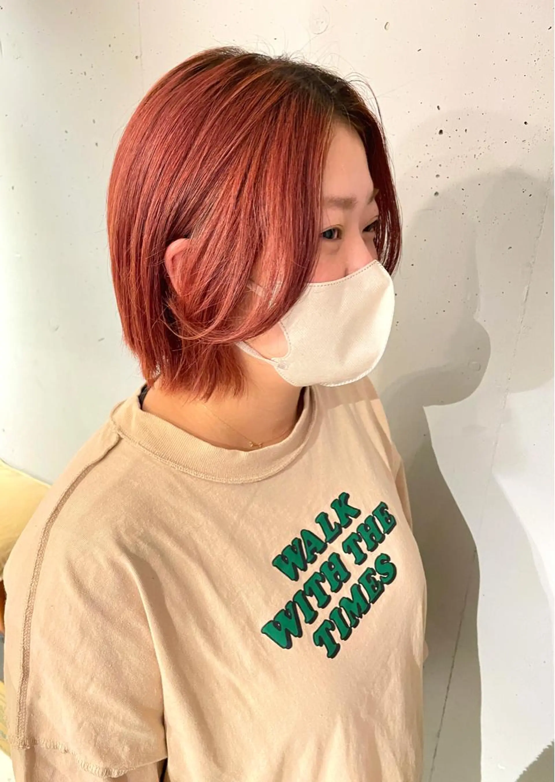 ミディアム カラー ZOA classic hair所属・東 みのりのヘアスタイル