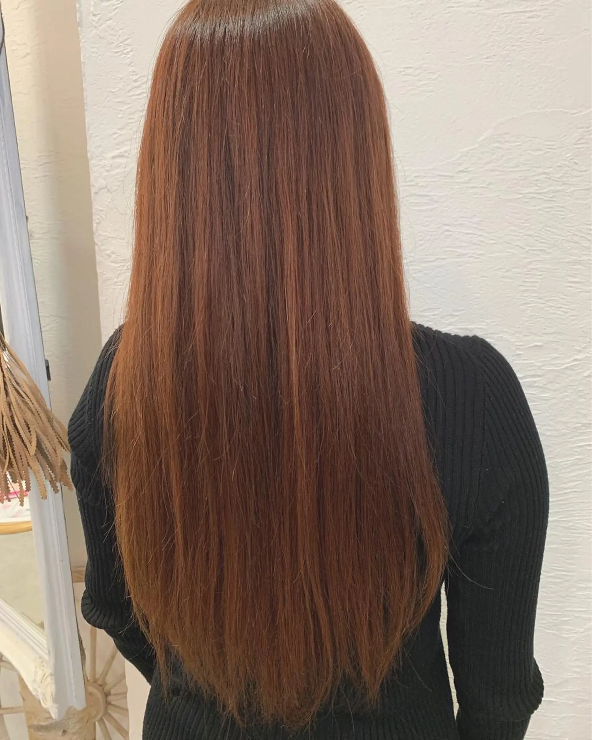 ロング カラー fio マナミのヘアスタイル