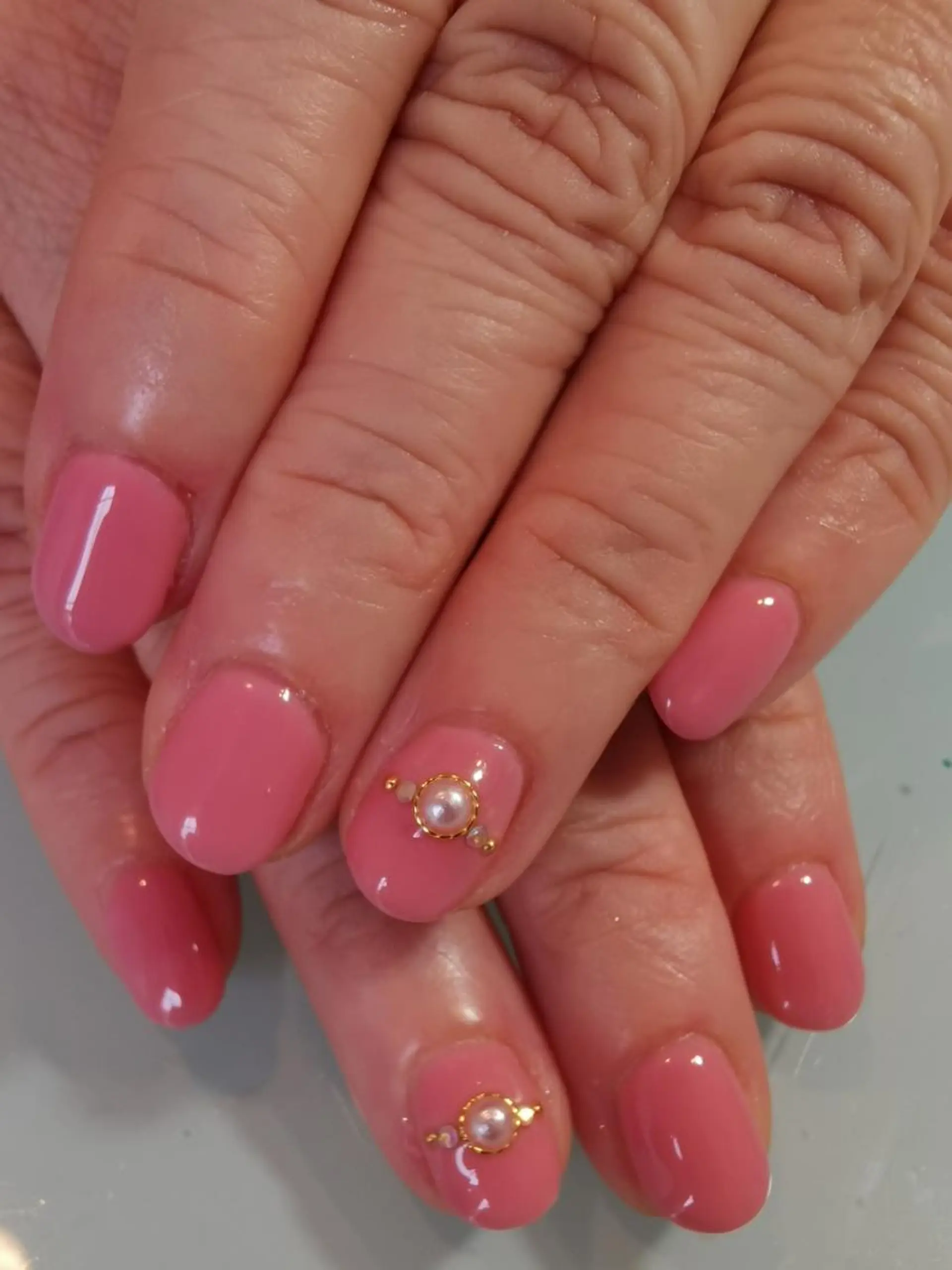 ネイル ピンク 人気エリア💖完全個室【ルリエ】所属・ネイルサロン Lelienルリエのネイルデザイン