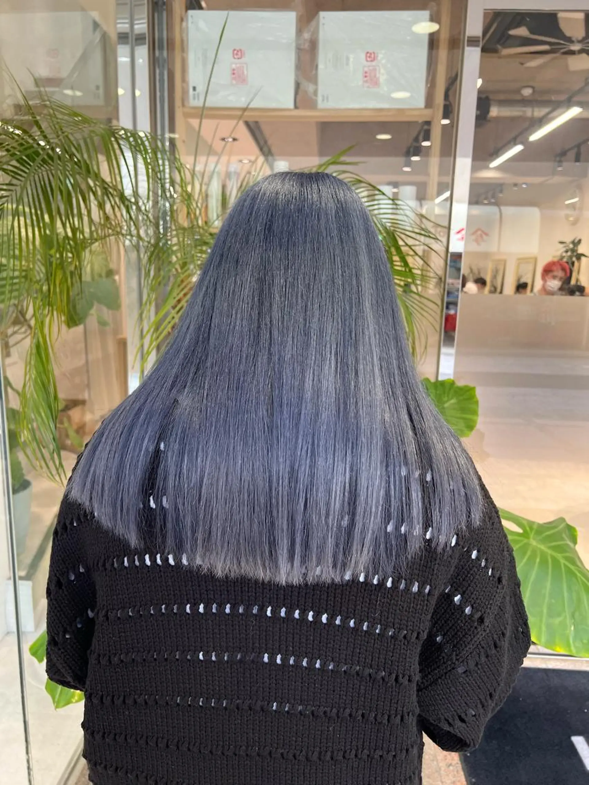 セミロング カラー ヘアカラー トリートメント 🍀お悩み改善憧れの 美髪　小林風雅のヘアスタイル