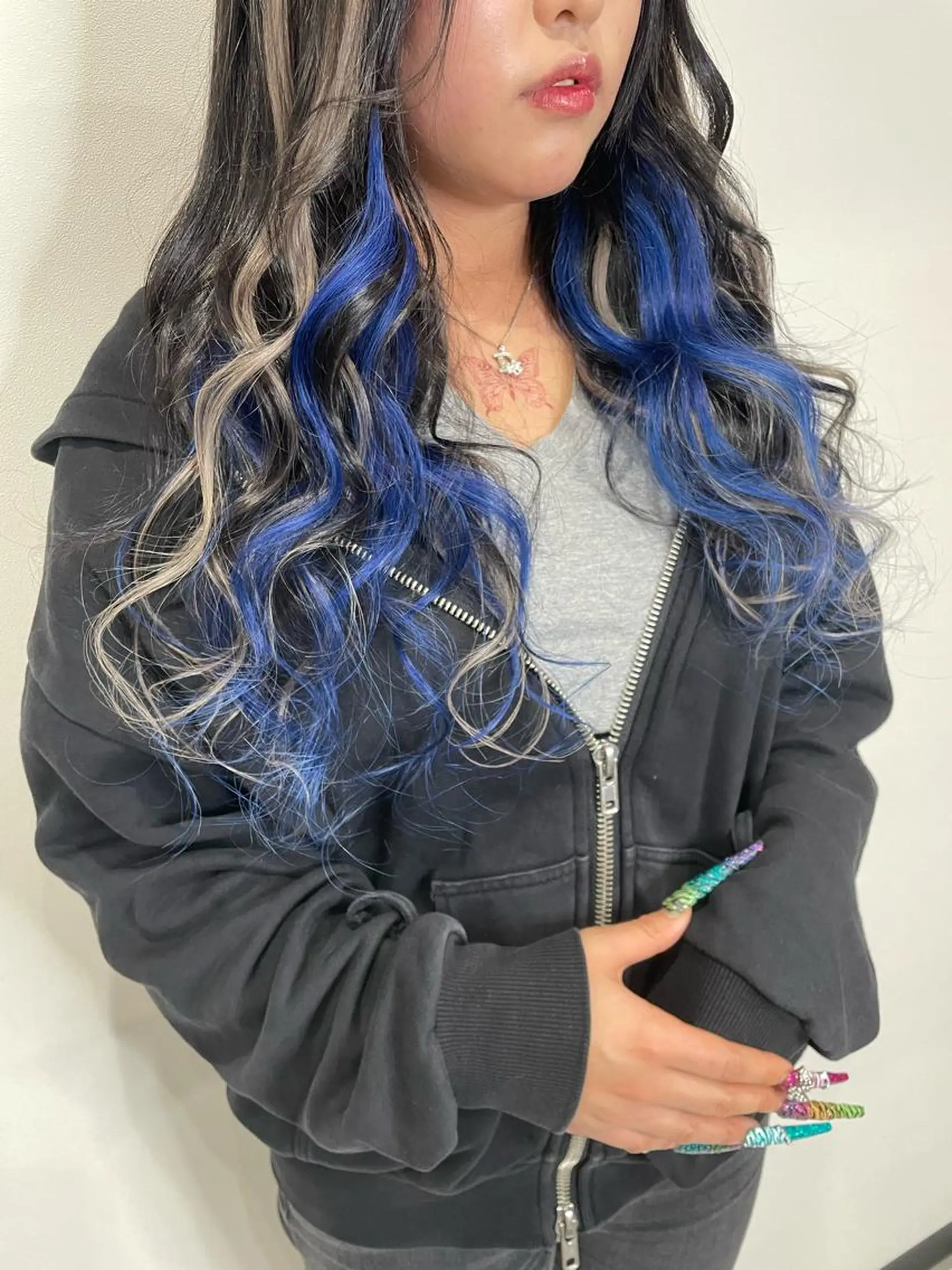 ロング ヘアカラー トリートメント エクステ \RINA🐾/ ジェルムのヘアスタイル