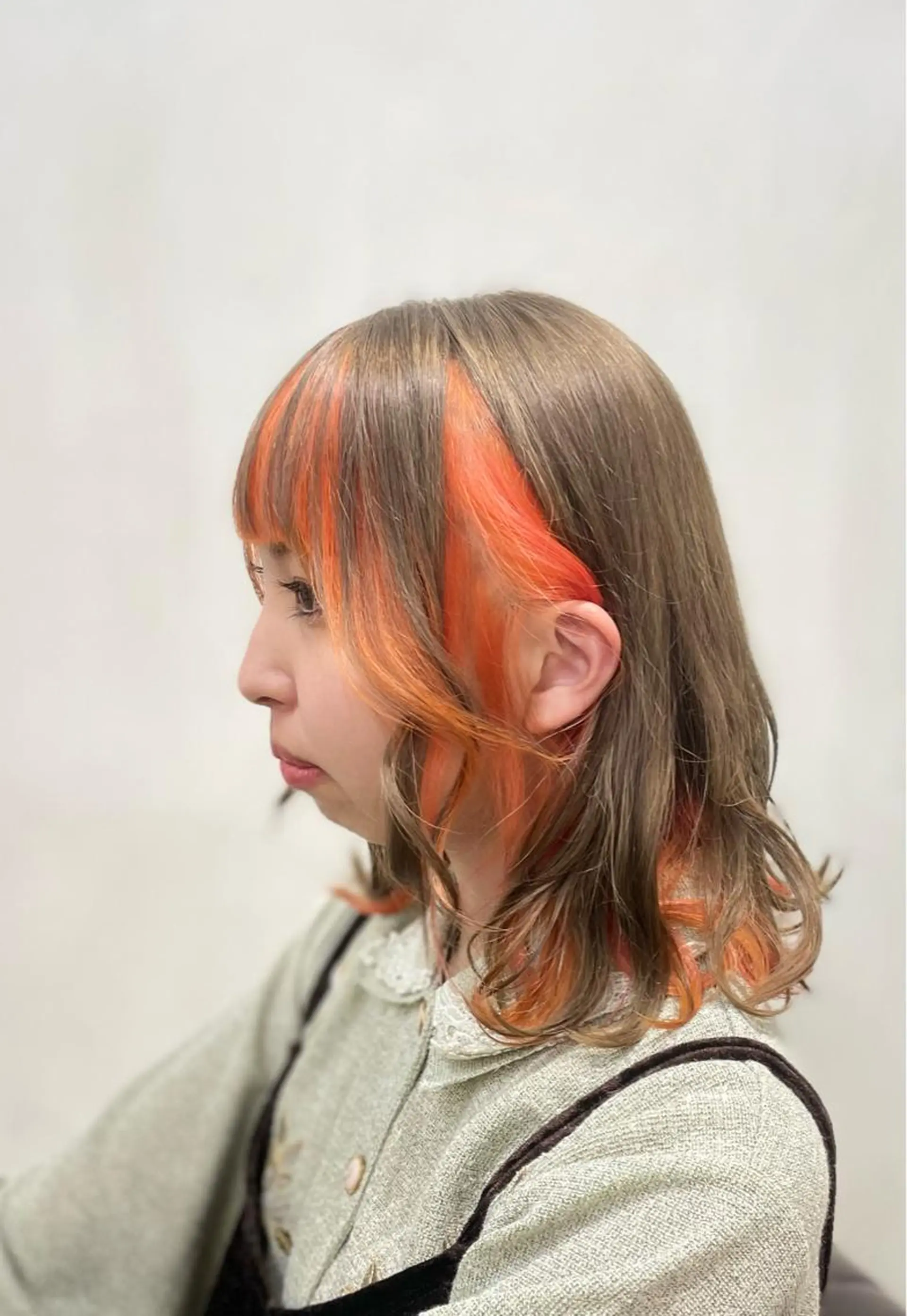 セミロング カラー 大人ショート🥂みつ はし こうだい🦕のヘアスタイル