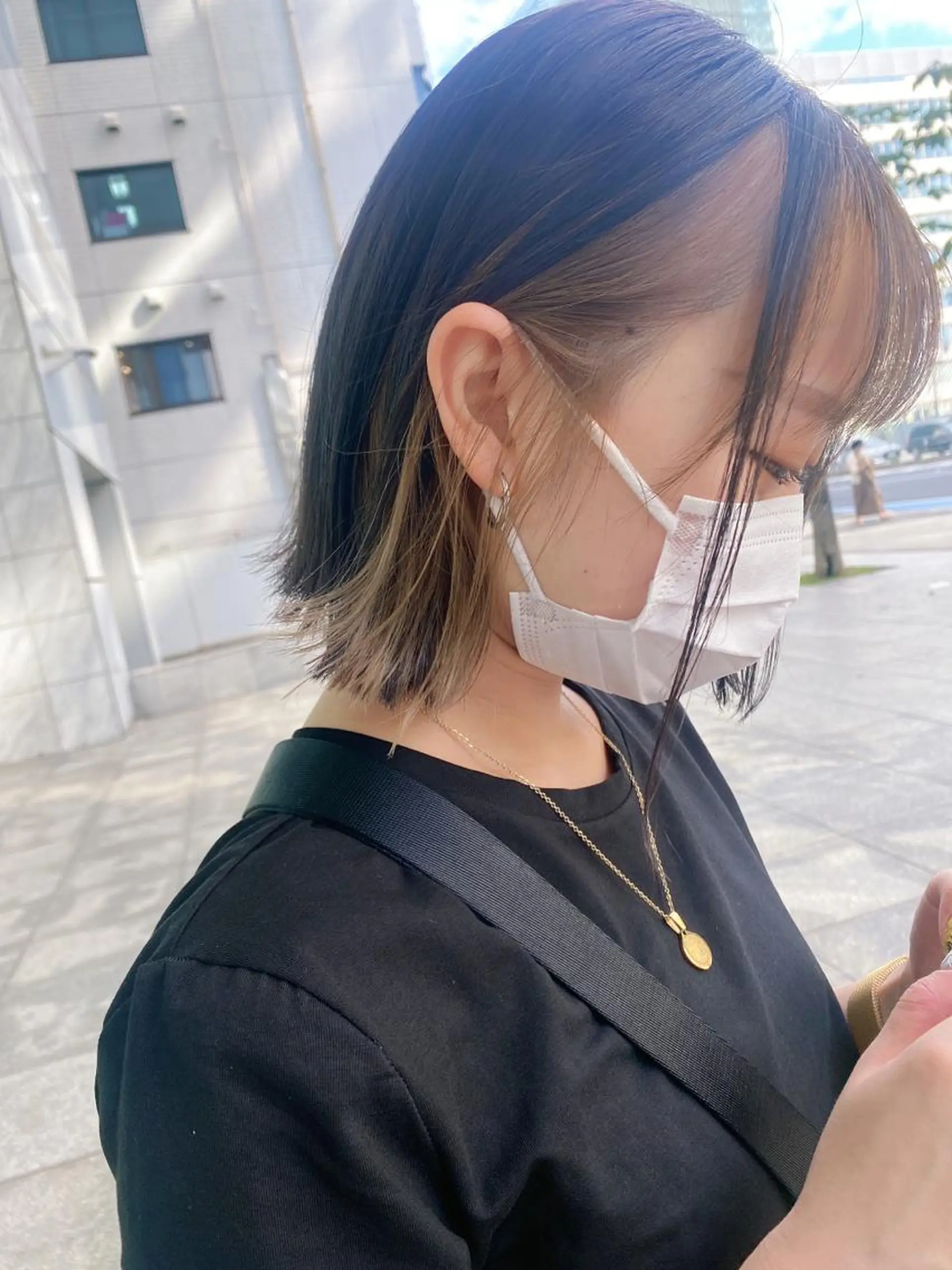 ショート カラー ヘアアレンジ 【代表】 たき〜のヘアスタイル