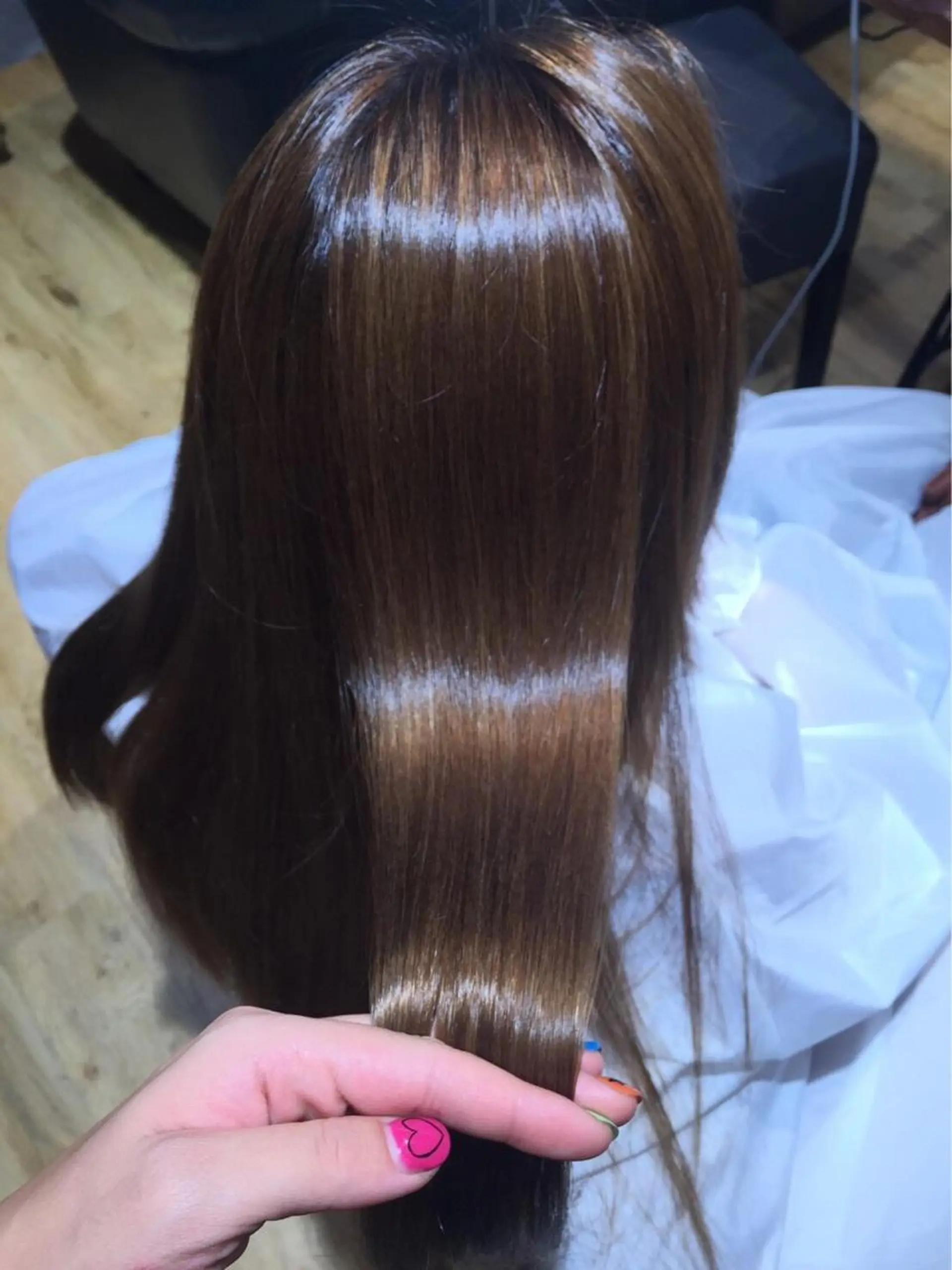 ロング カラー パーマ ヘアアレンジ メンズ キッズ ネイル マツエク・マツパ アティリー 西梅田のヘアスタイル