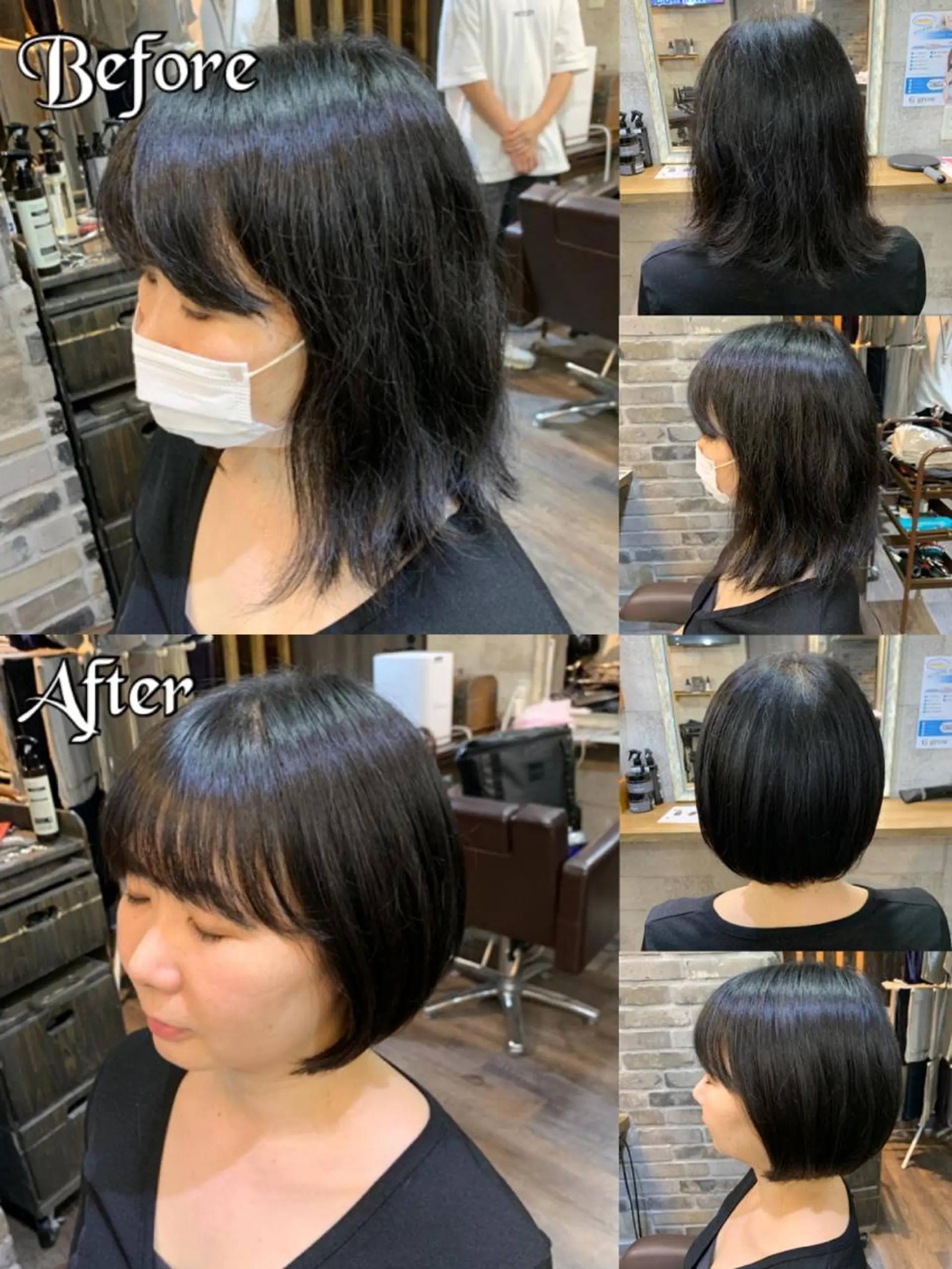 ショート ボブ KISS SWAN所属・B E C H I C O〔べち子〕のヘアスタイル