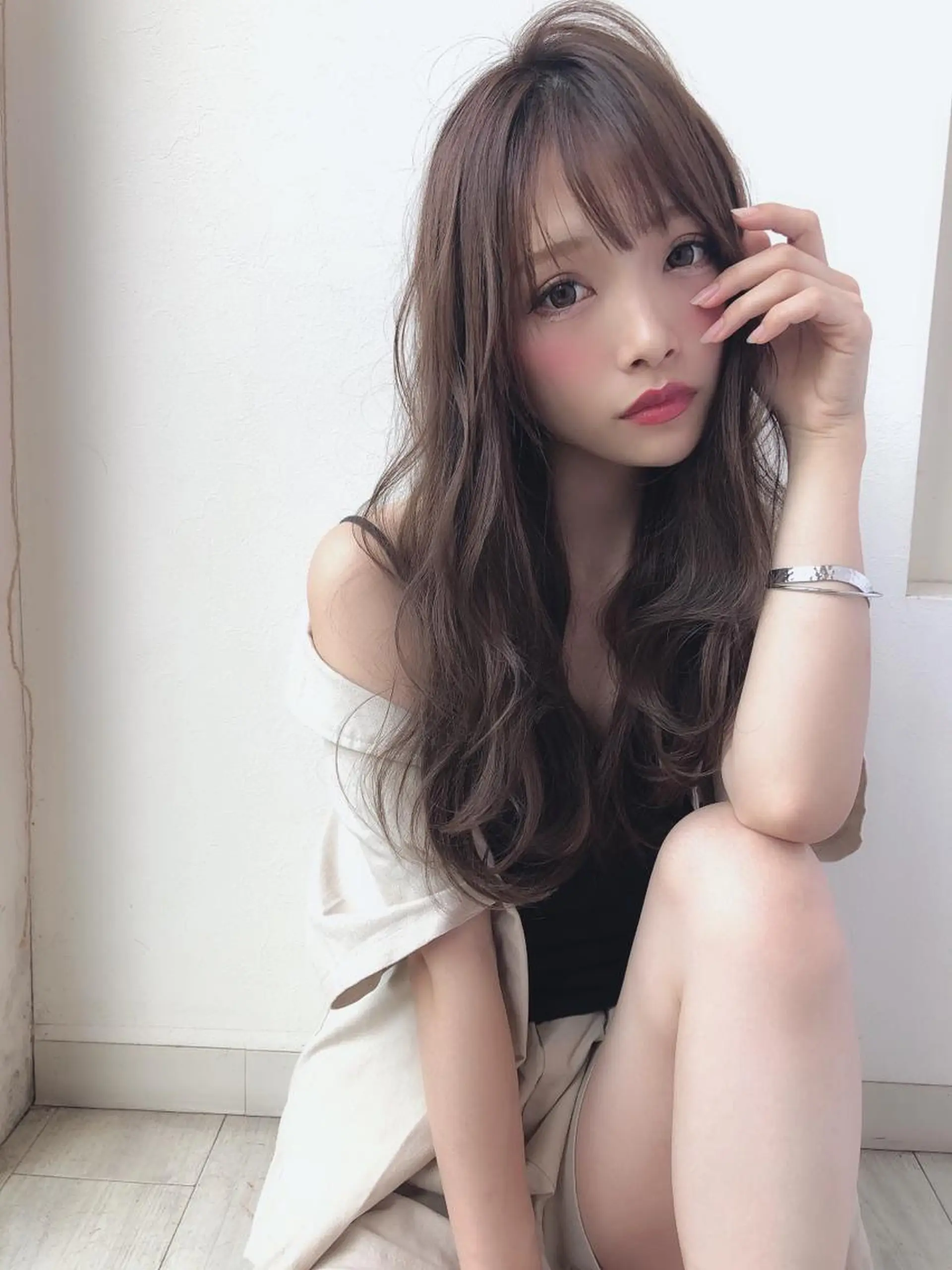 ロング ボンドストーリーノヴァ所属・縮毛矯正・髪質改善 ❣️三浦正也のヘアスタイル