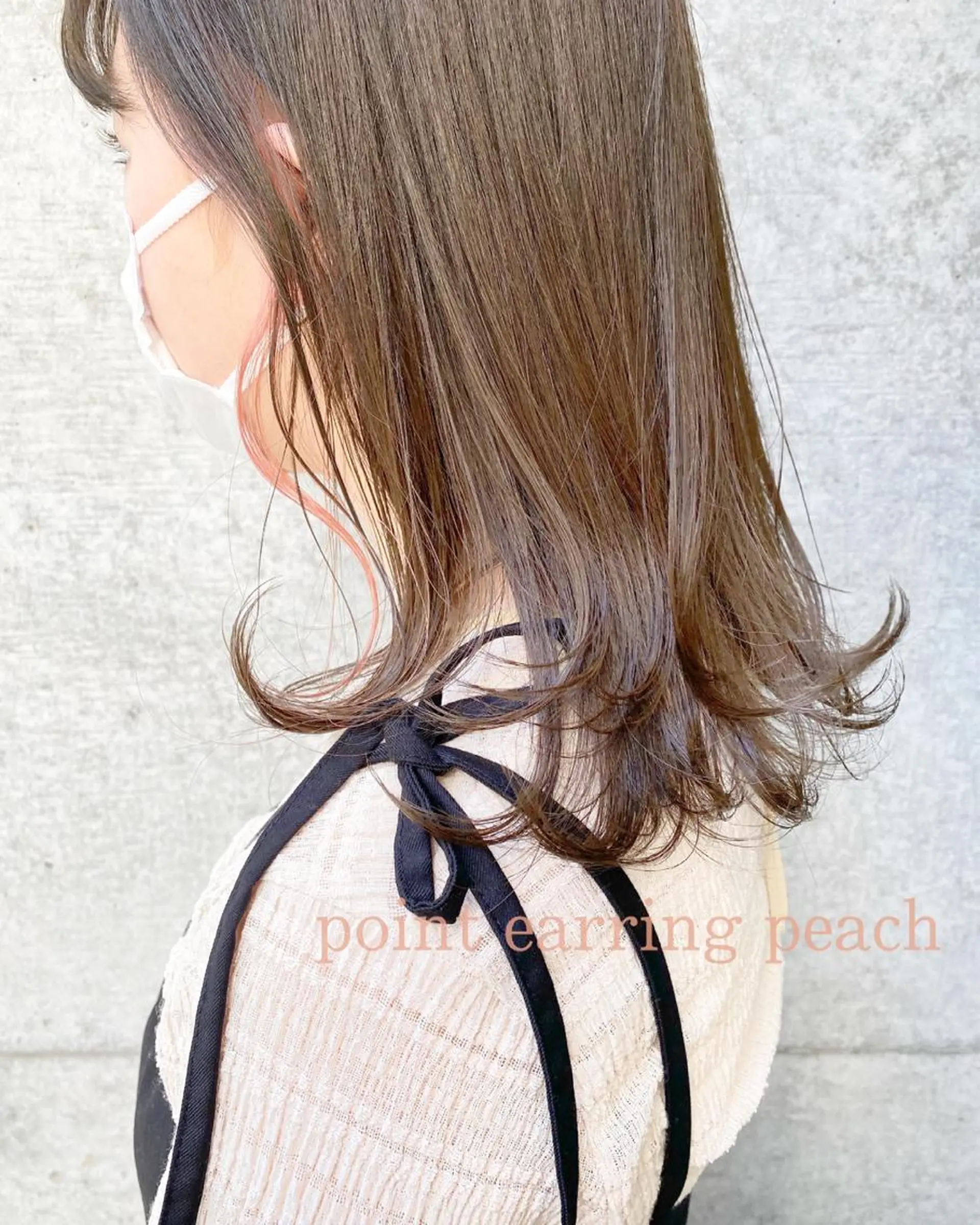 セミロング カラー clomus所属・YUKA艶髪 🌸寛ぎ部屋のヘアスタイル