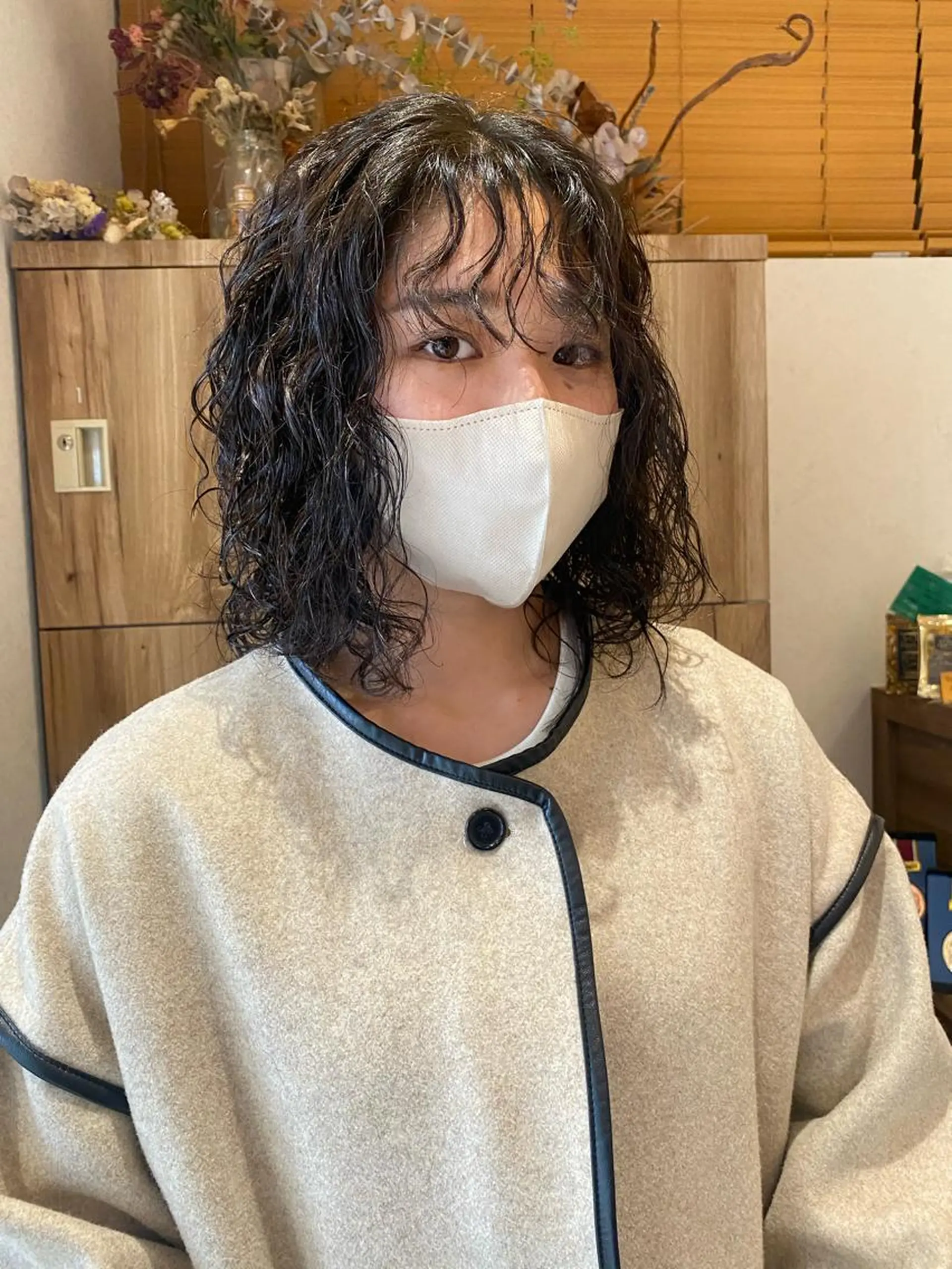 ミディアム カラー パーマ パーマ パーマ指名No1 /namiのヘアスタイル