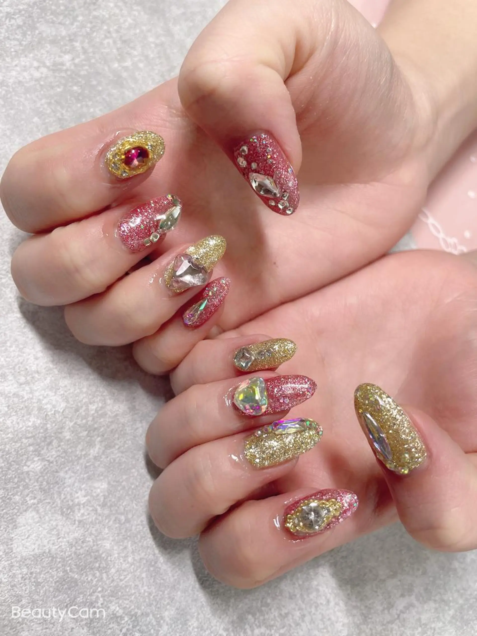 ミディアム ネイル 《LB》ラブリエ Nail&eyeのマツエク・マツパデザイン