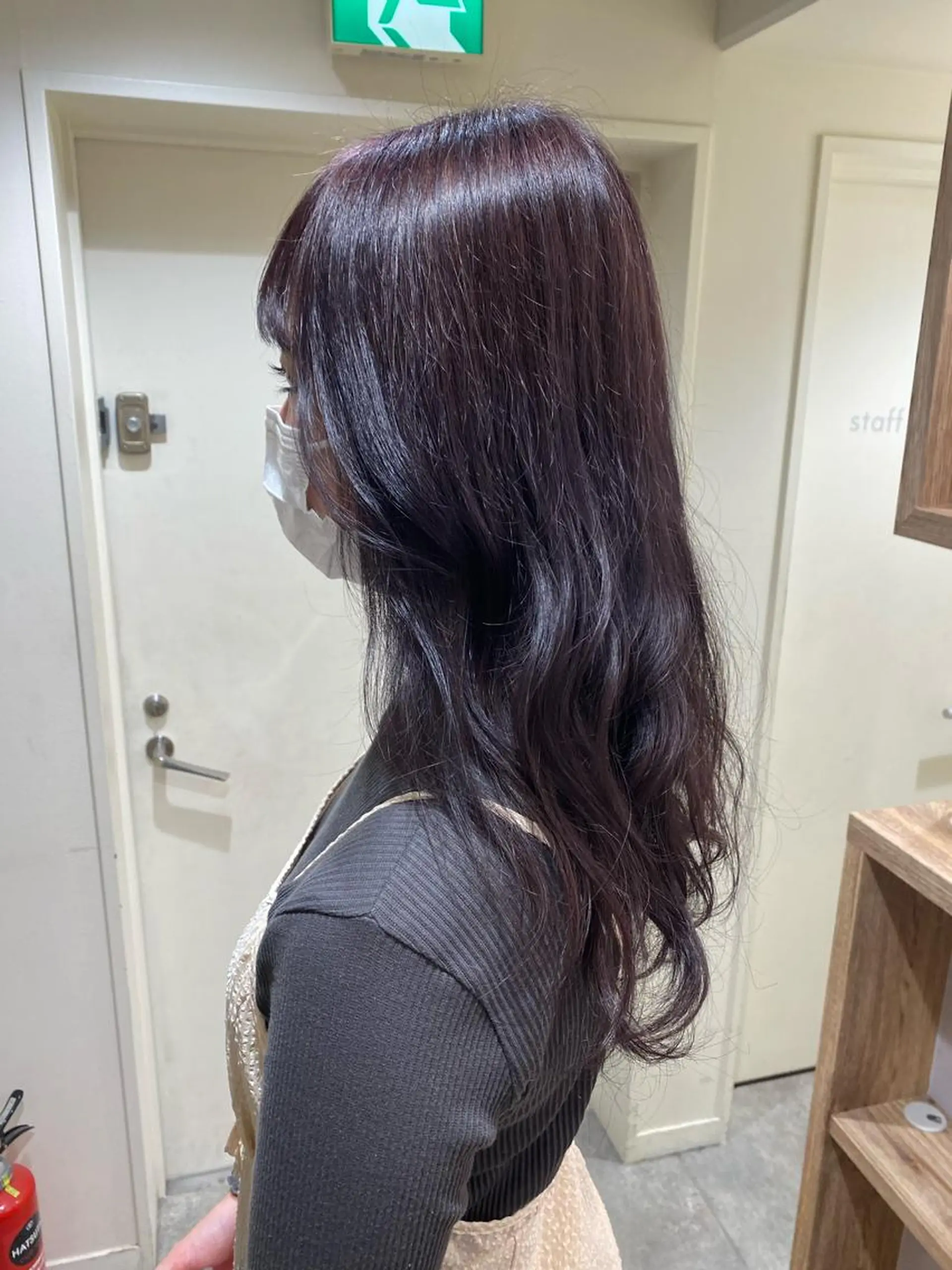 セミロング カラー ヘアアレンジ ヘアカラー ボブ /ニュアンス/ satomi🧸💖のヘアスタイル