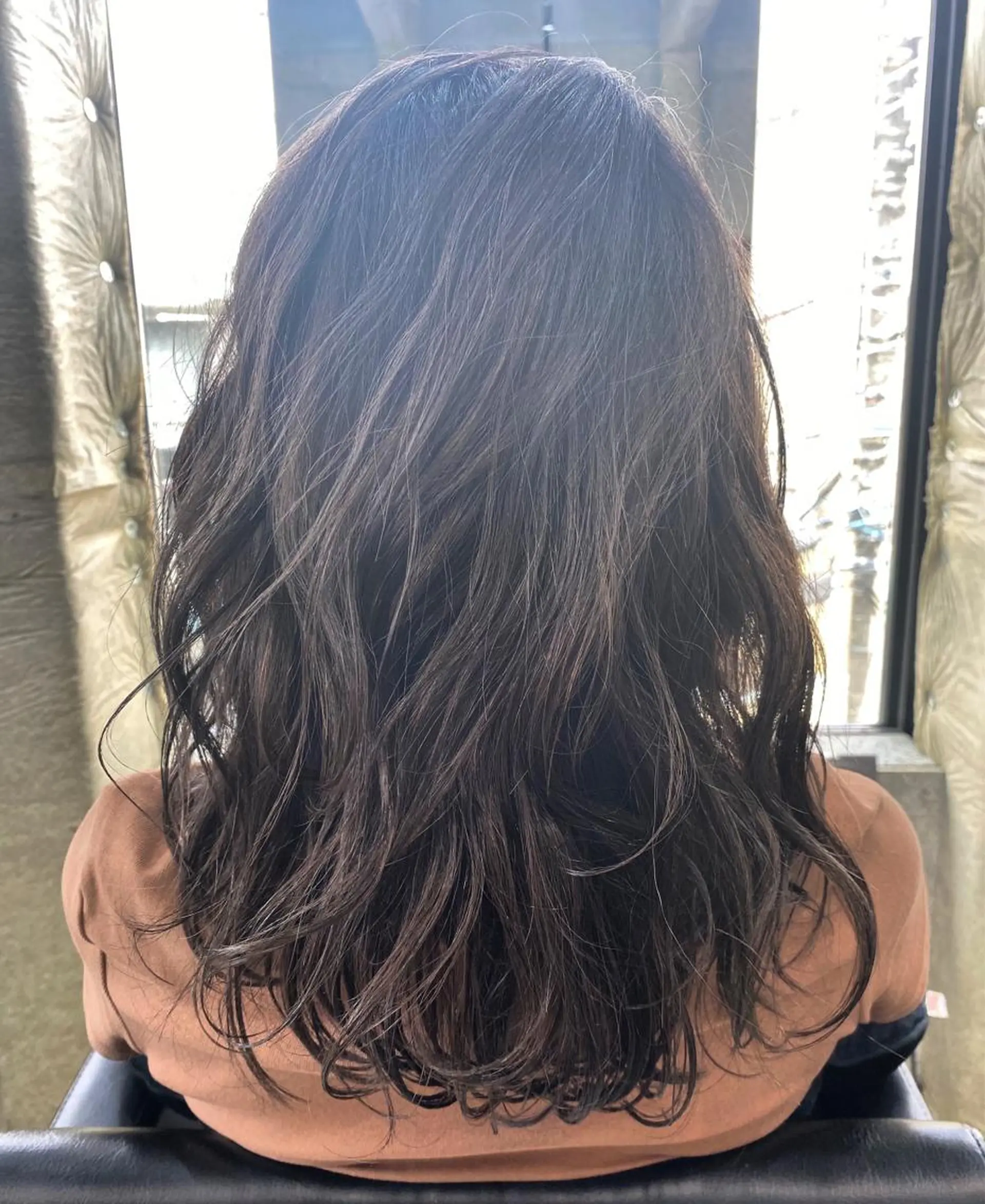 ミディアム アッシュ アッシュグレー ♡HARUKA/縮毛 /髪質改善/BOBのヘアスタイル