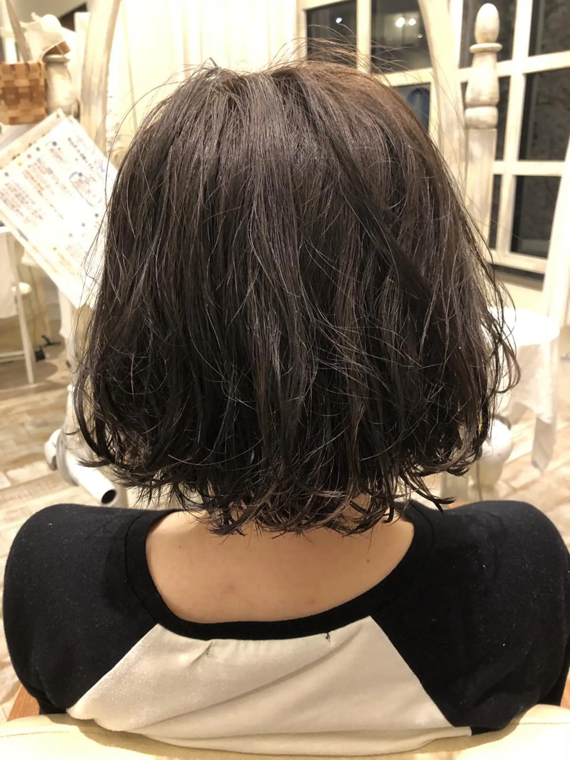 ショート カラー 🧡艶髪・ゆるふわ style💛ミユのヘアスタイル
