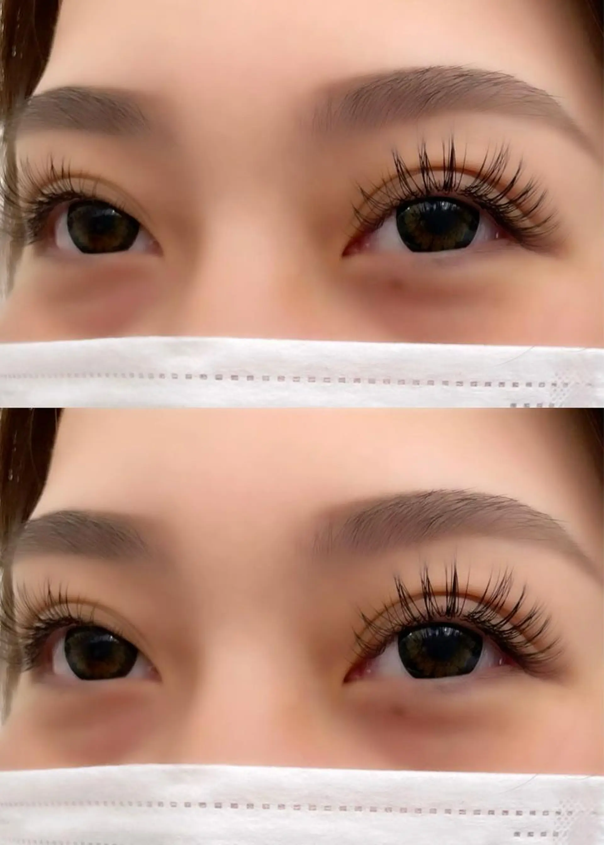 マツエク・マツパ フラットラッシュ aoyama rukaのマツエク・マツパデザイン