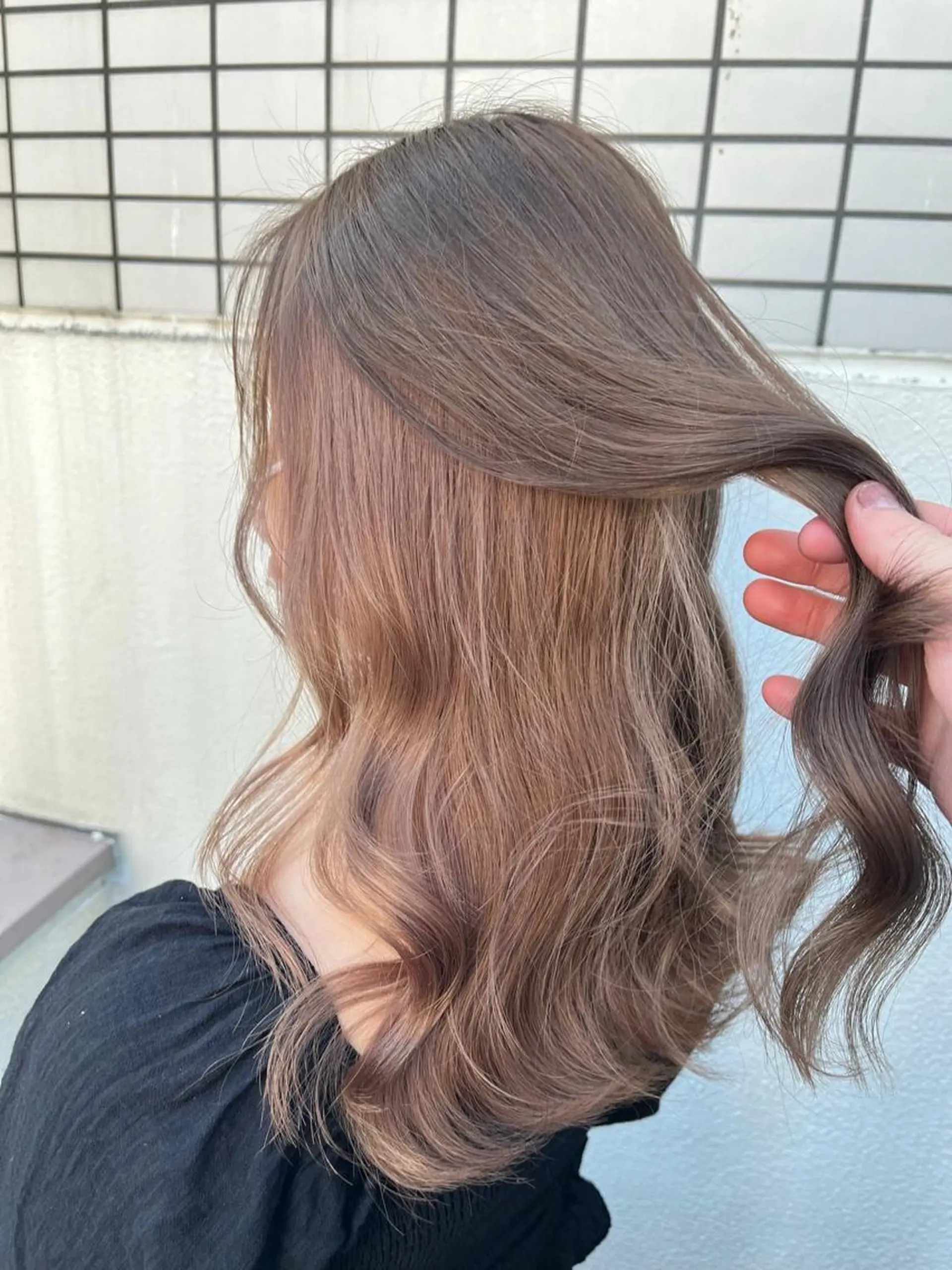 ロング カラー ヘアカラー トリートメント ヘアセット 透明感カラー🤍 Kaitoのヘアスタイル