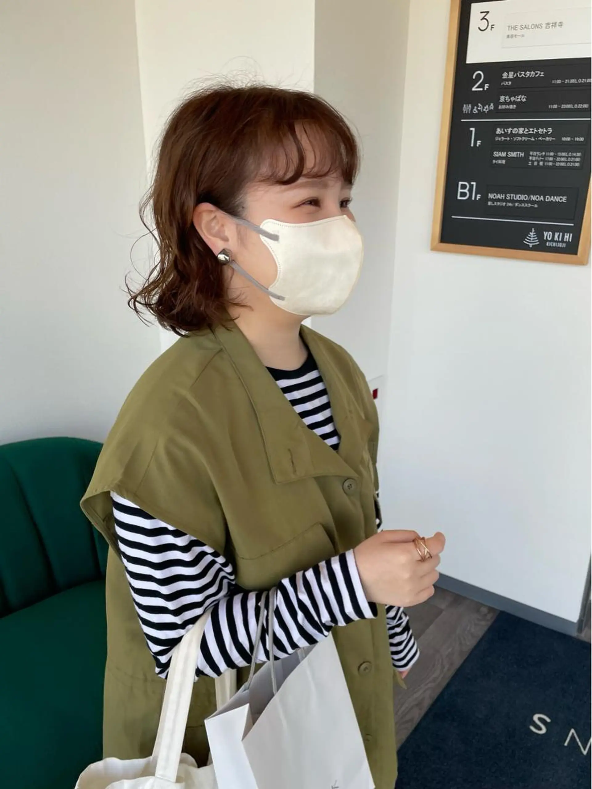 ミディアム カラー 艶カラー🌙縮毛矯正 /ボブ【Reina】のヘアスタイル