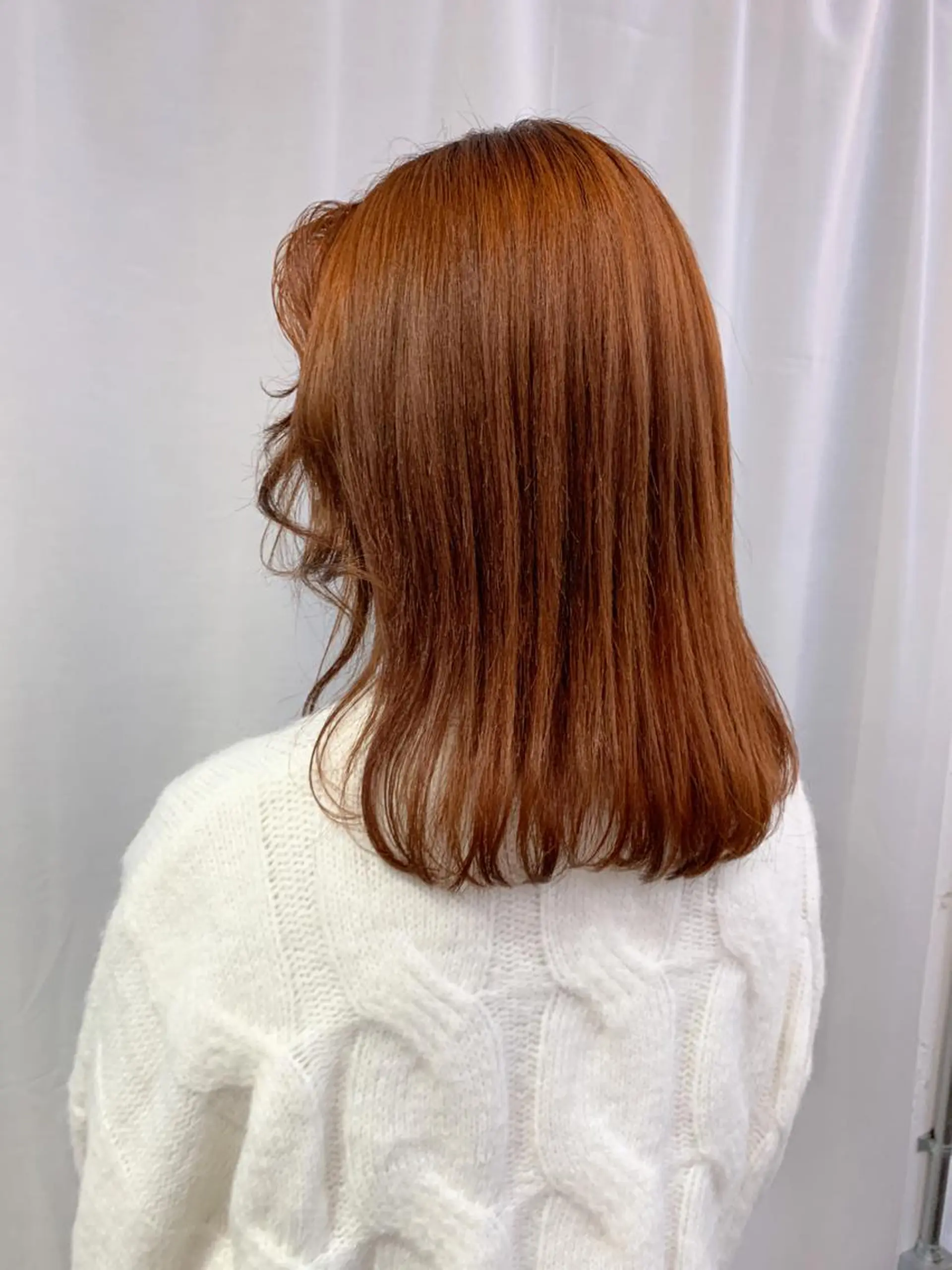 セミロング 仙田 遥のヘアスタイル