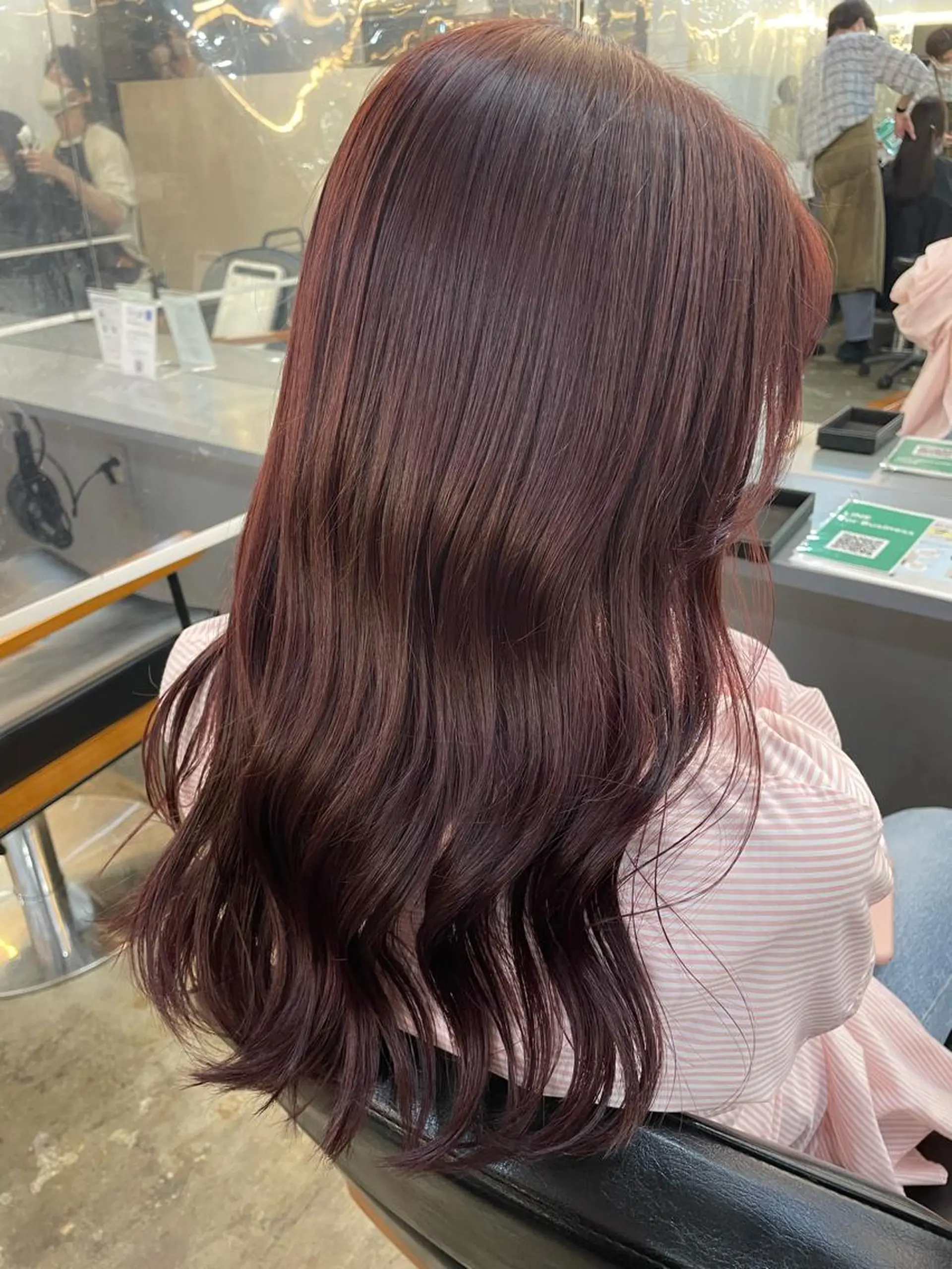 ロング 🤍韓国ヘア🇰🇷 タバタサオリ🤍のヘアスタイル