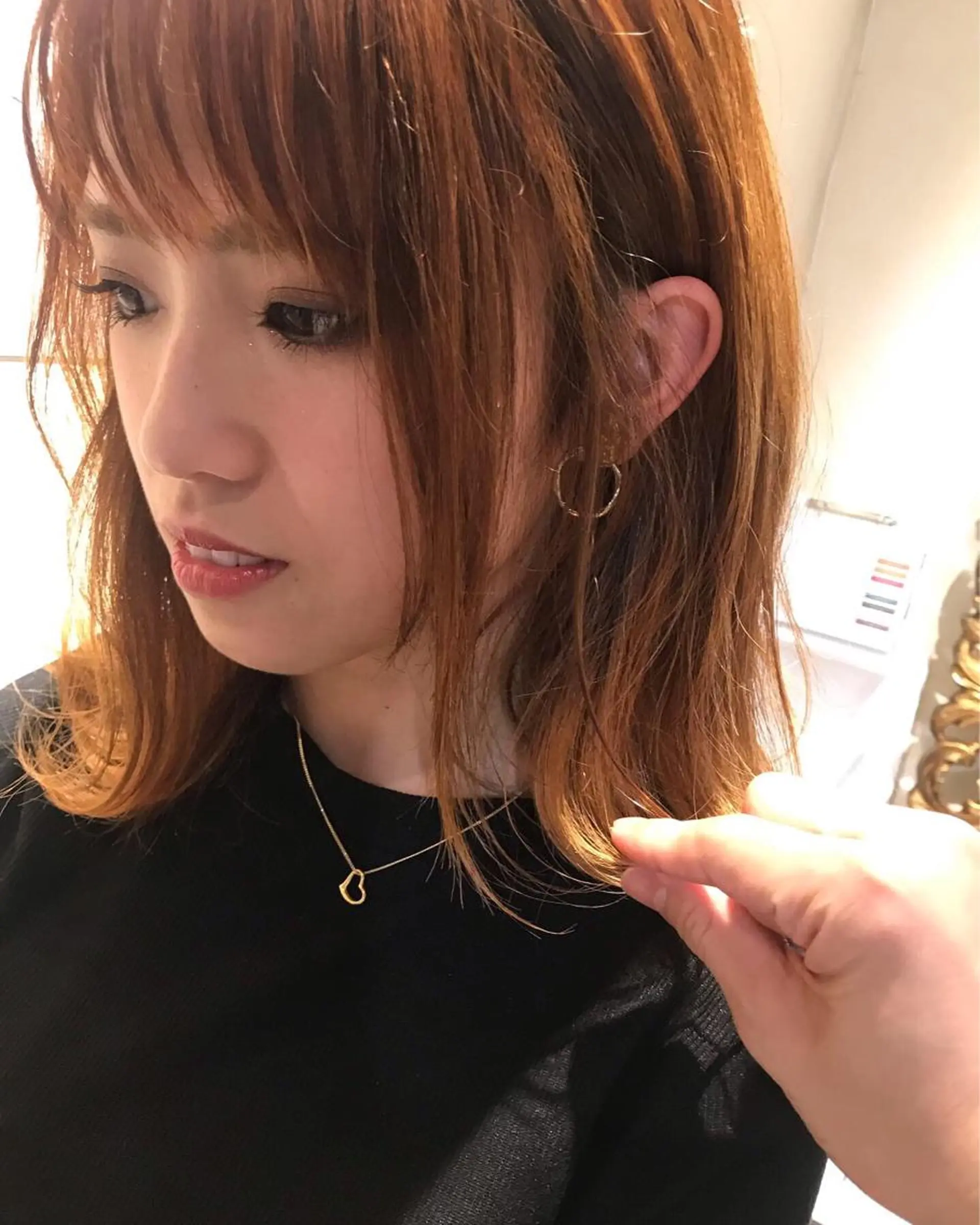 ミディアム ハイライト マーゴ  by ガーデン浦和 margaux by garden所属・ヒラヤマ ユウスケのヘアスタイル