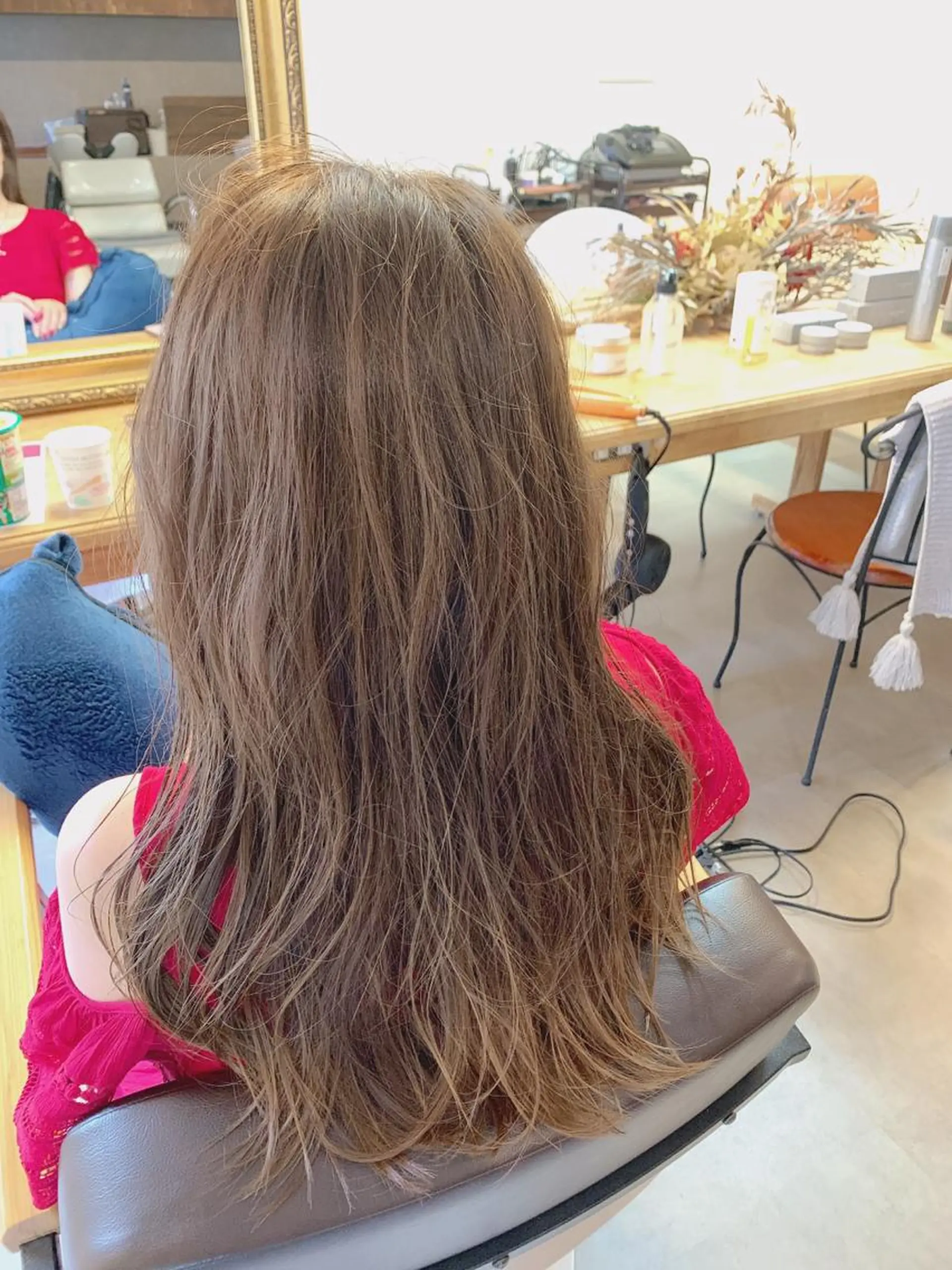 ロング カット ヘアカラー パーマ トリートメント ヘアセット 土井 貴司のヘアスタイル